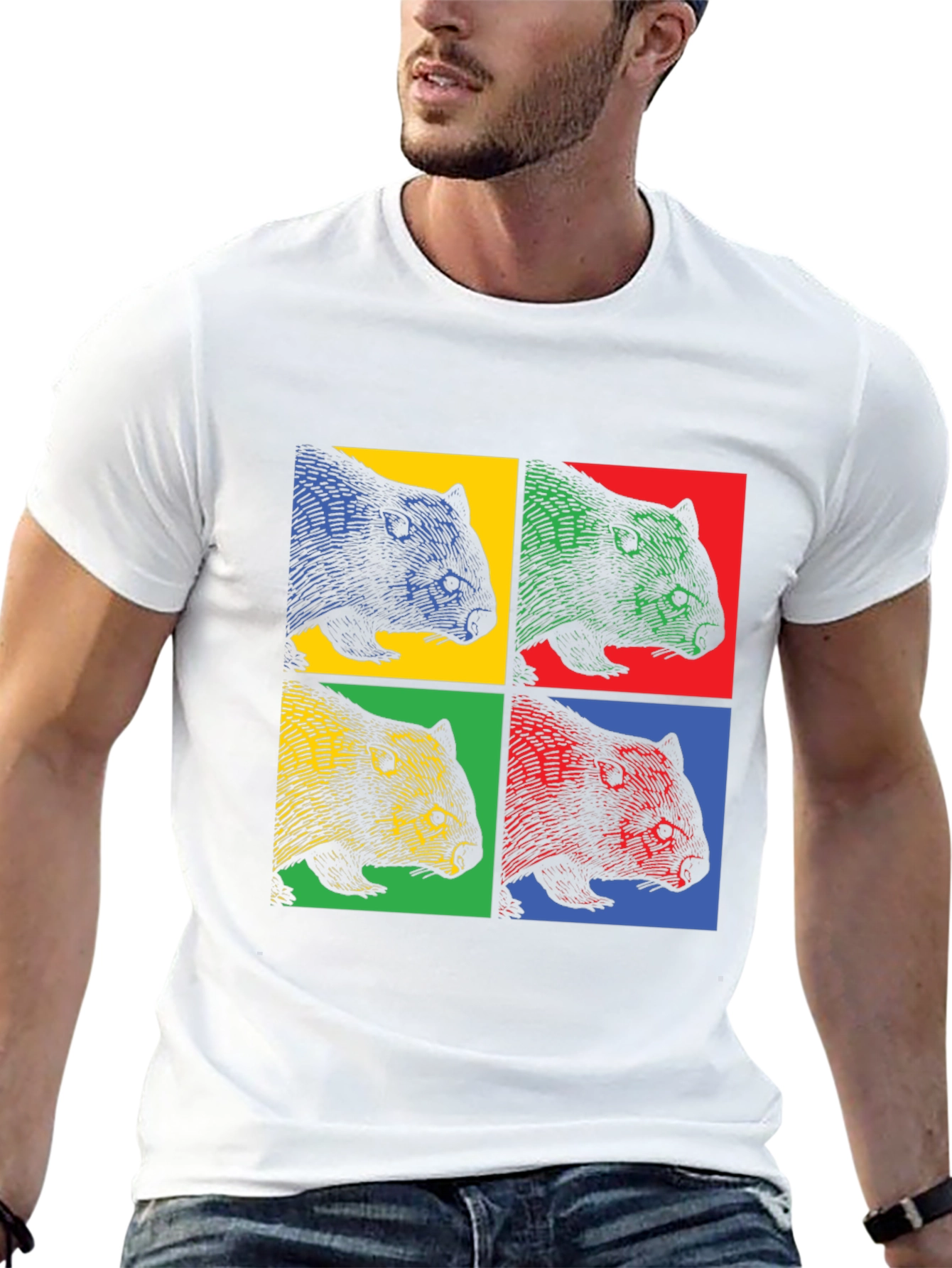 Wombat Pop Art T-Shirt