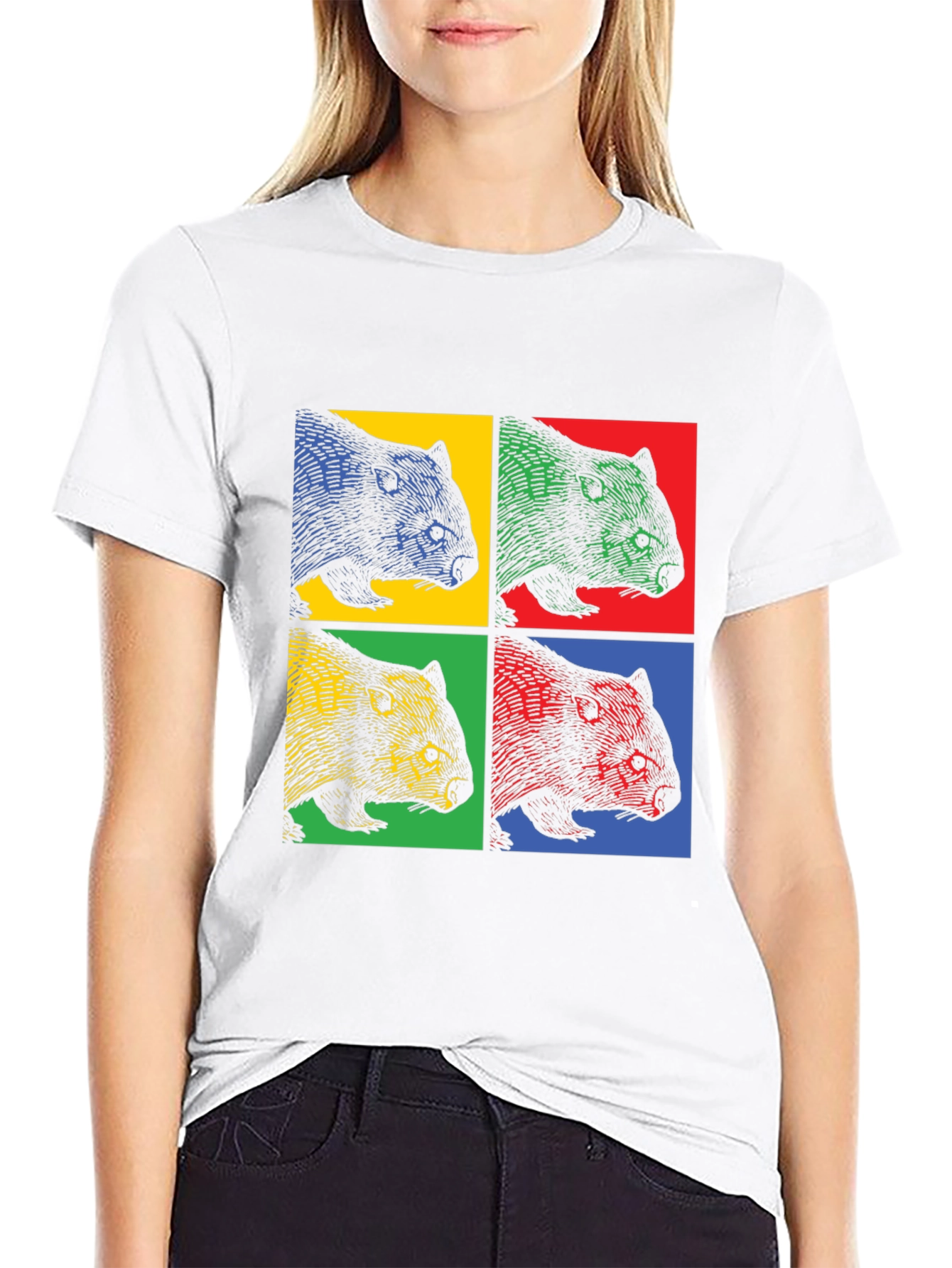 Wombat Pop Art T-Shirt