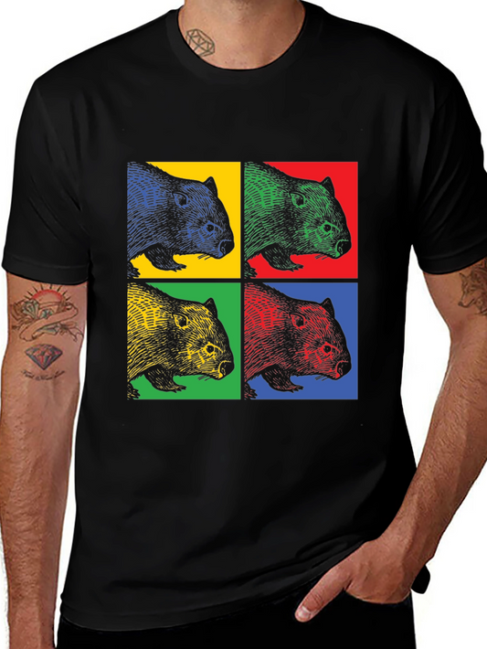 Wombat Pop Art T-Shirt