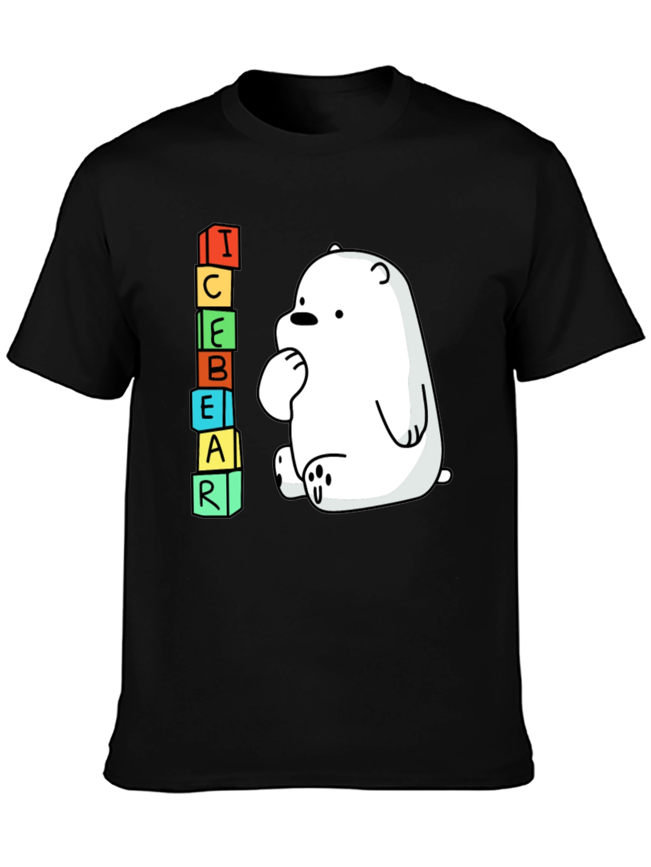 Ice Bear Graphic Tee - We Bare Bears Inspired