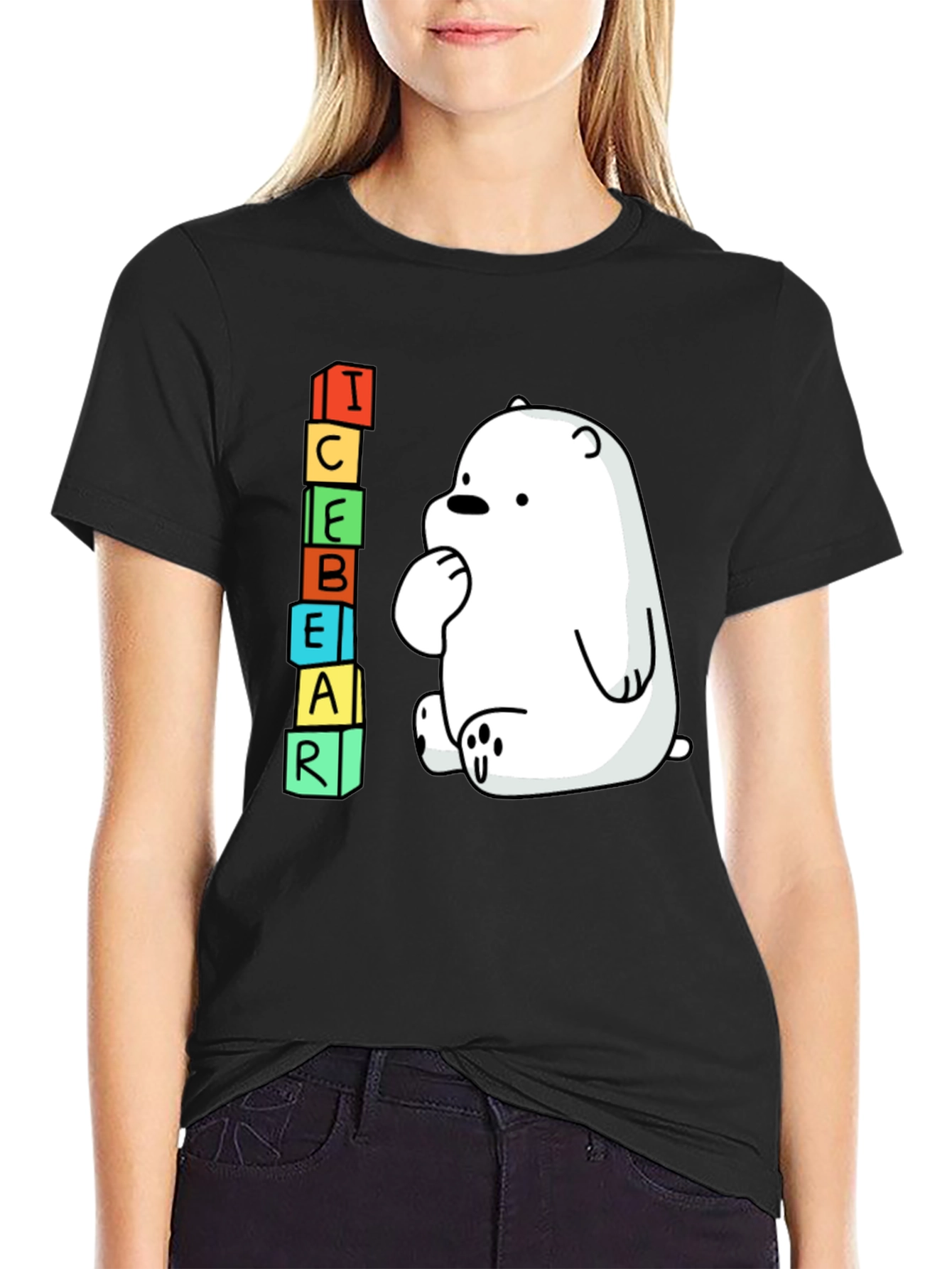 Ice Bear Graphic Tee - We Bare Bears Inspired