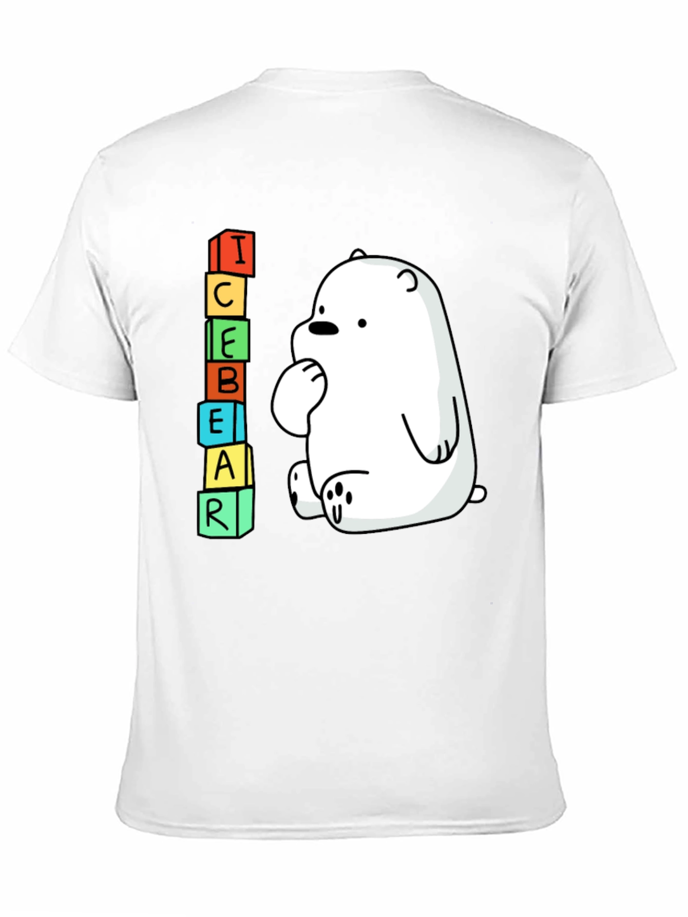 Ice Bear Graphic Tee - We Bare Bears Inspired