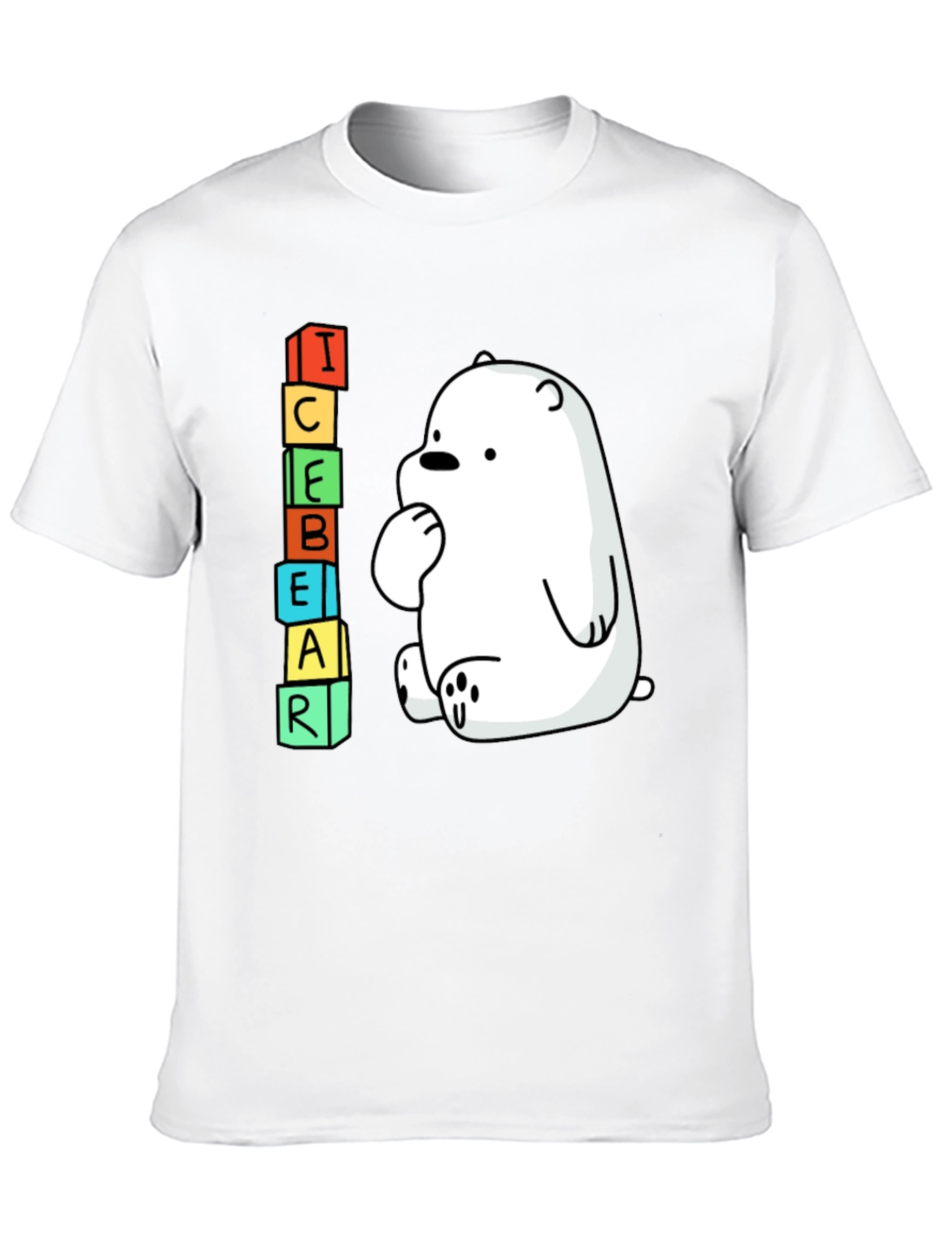 Ice Bear Graphic Tee - We Bare Bears Inspired