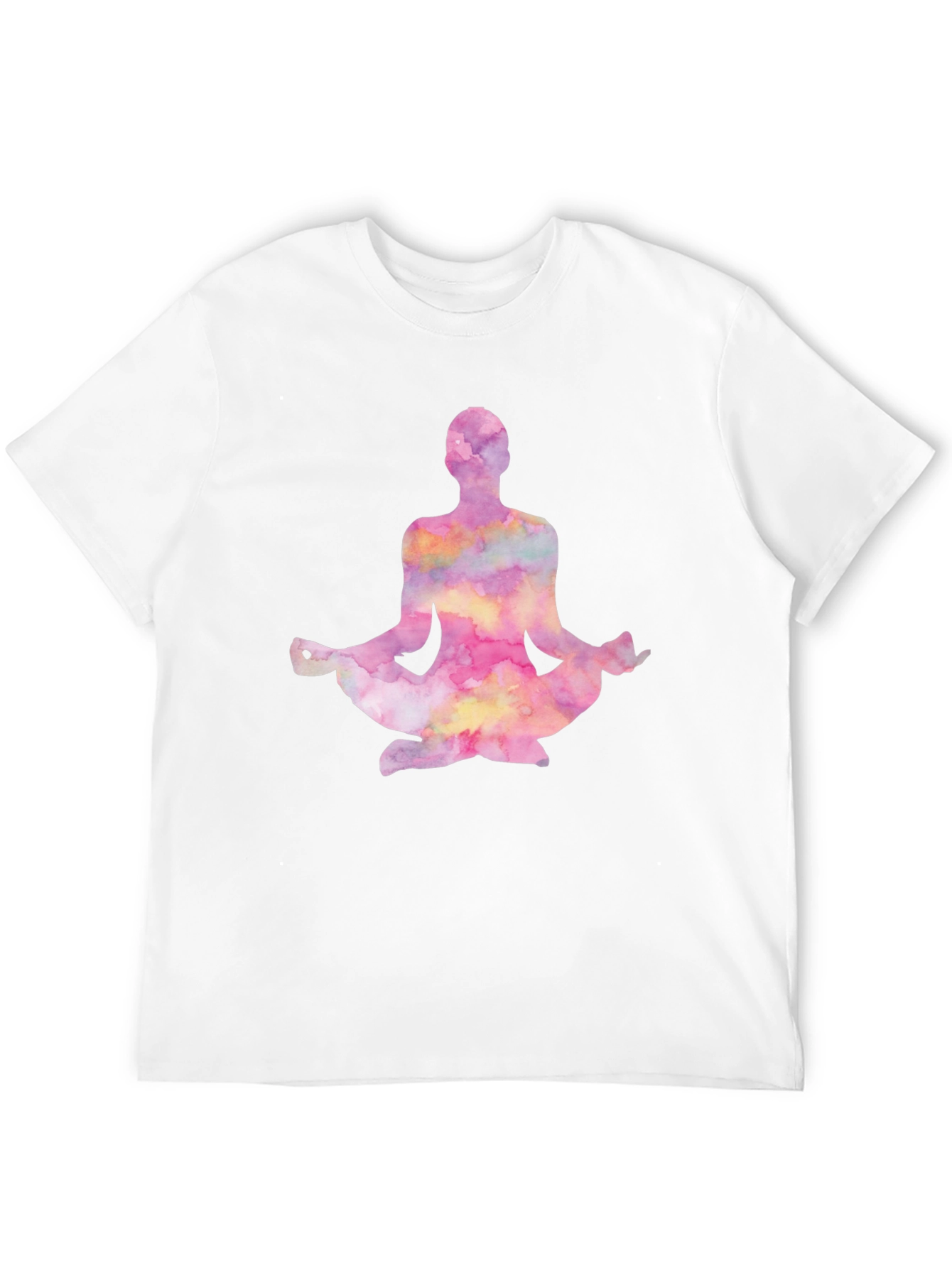 Watercolor Yoga Meditation T-Shirt