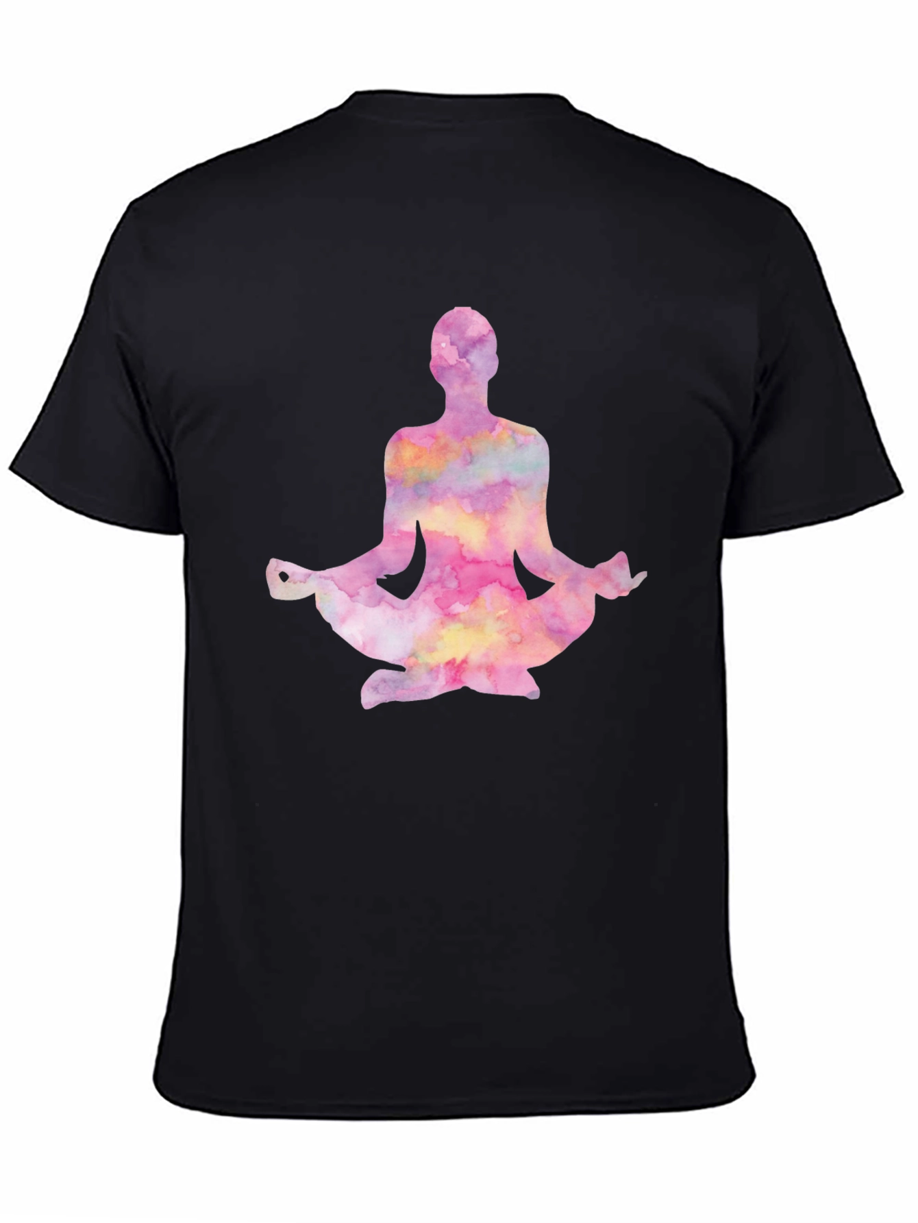 Watercolor Yoga Meditation T-Shirt