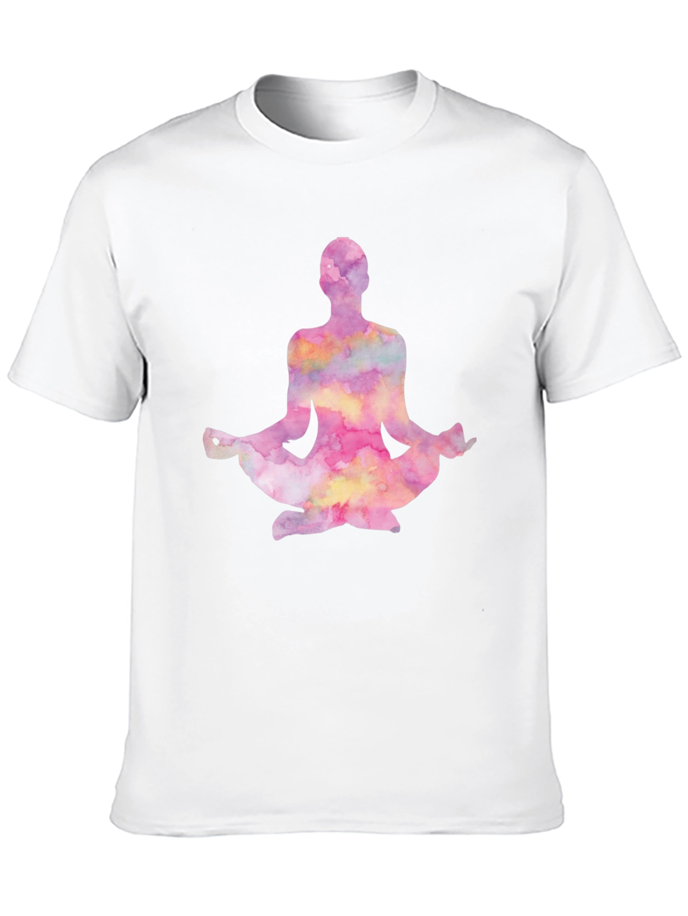 Watercolor Yoga Meditation T-Shirt