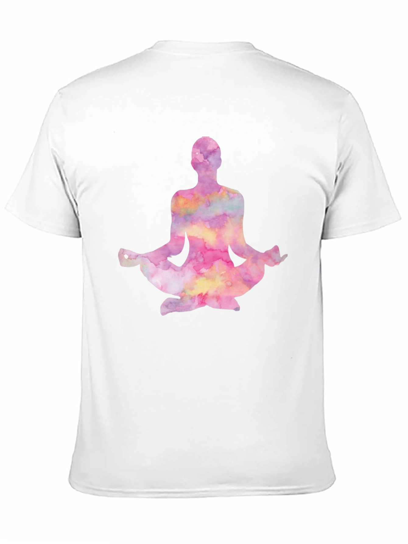 Watercolor Yoga Meditation T-Shirt