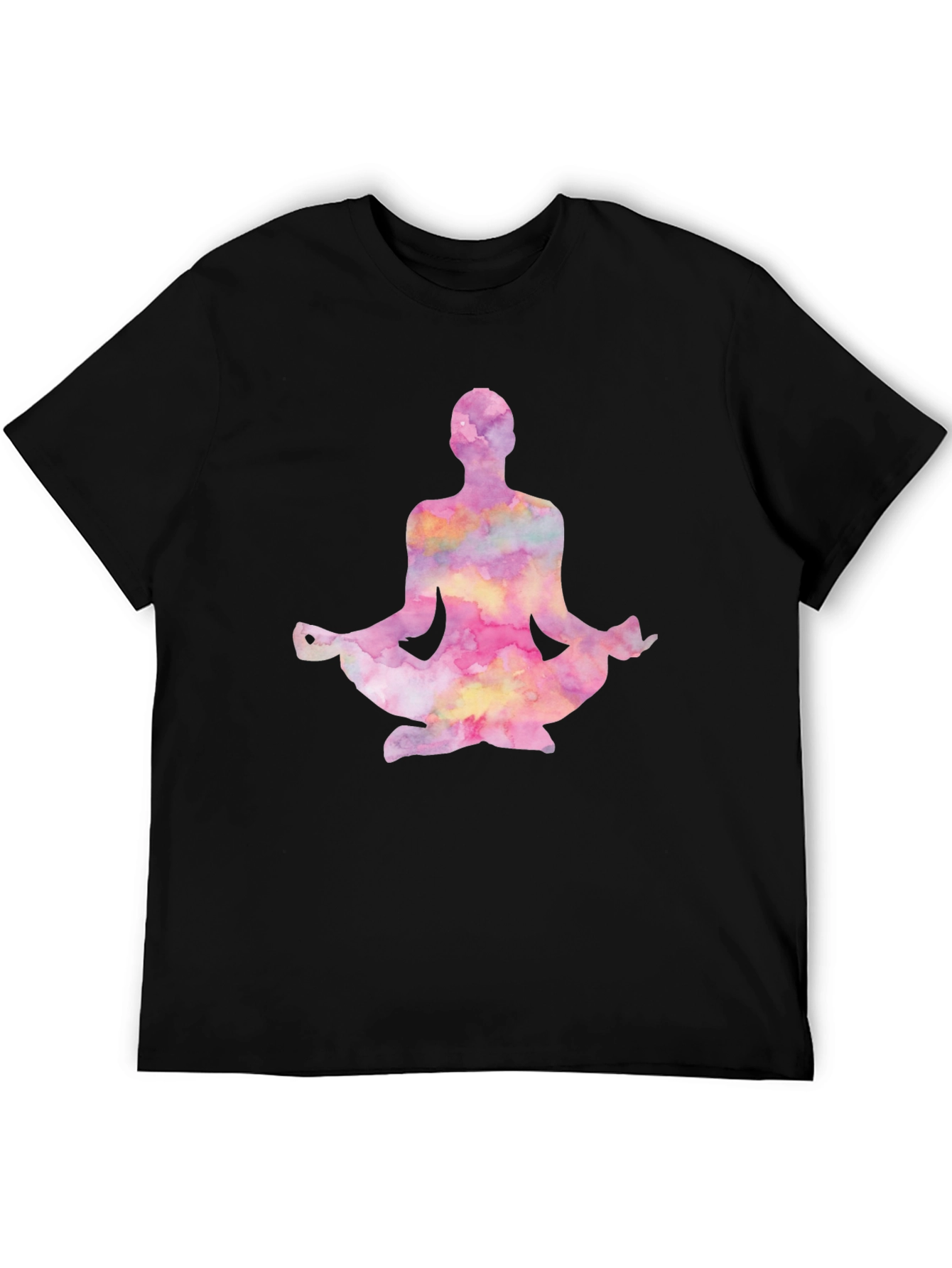 Watercolor Yoga Meditation T-Shirt