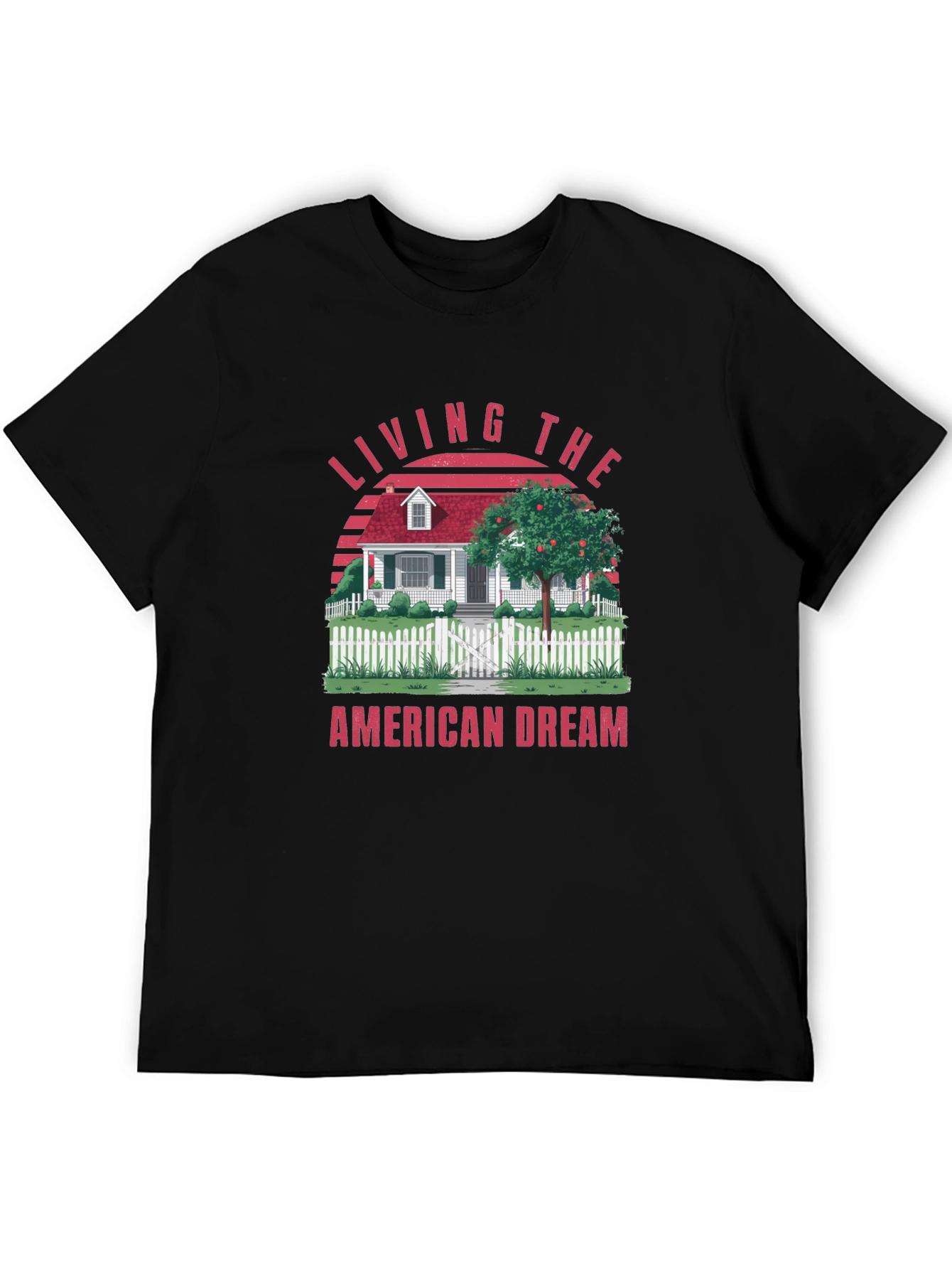 Living the American Dream Graphic T-Shirt
