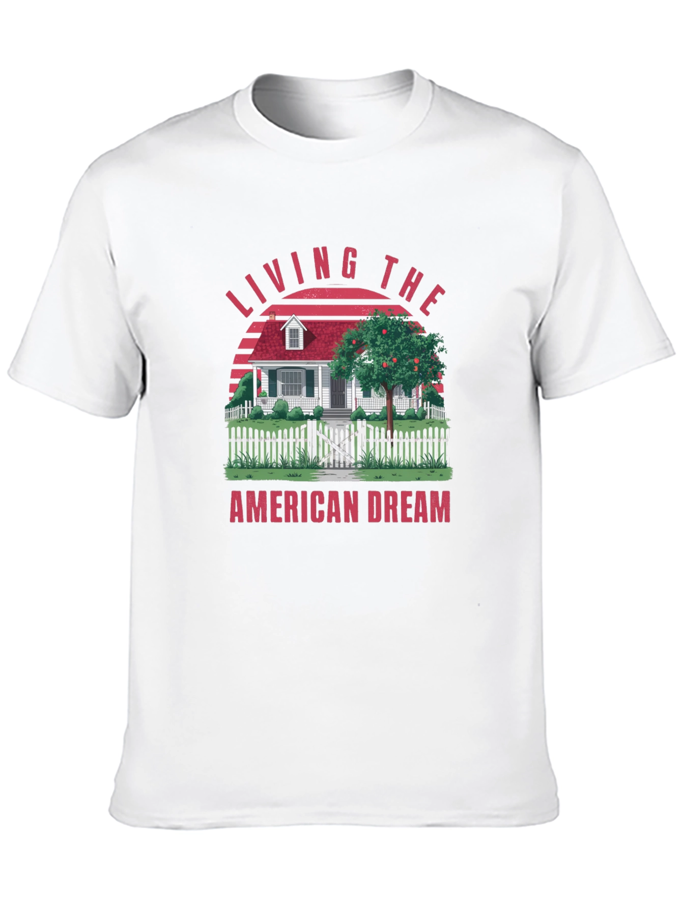 Living the American Dream Graphic T-Shirt