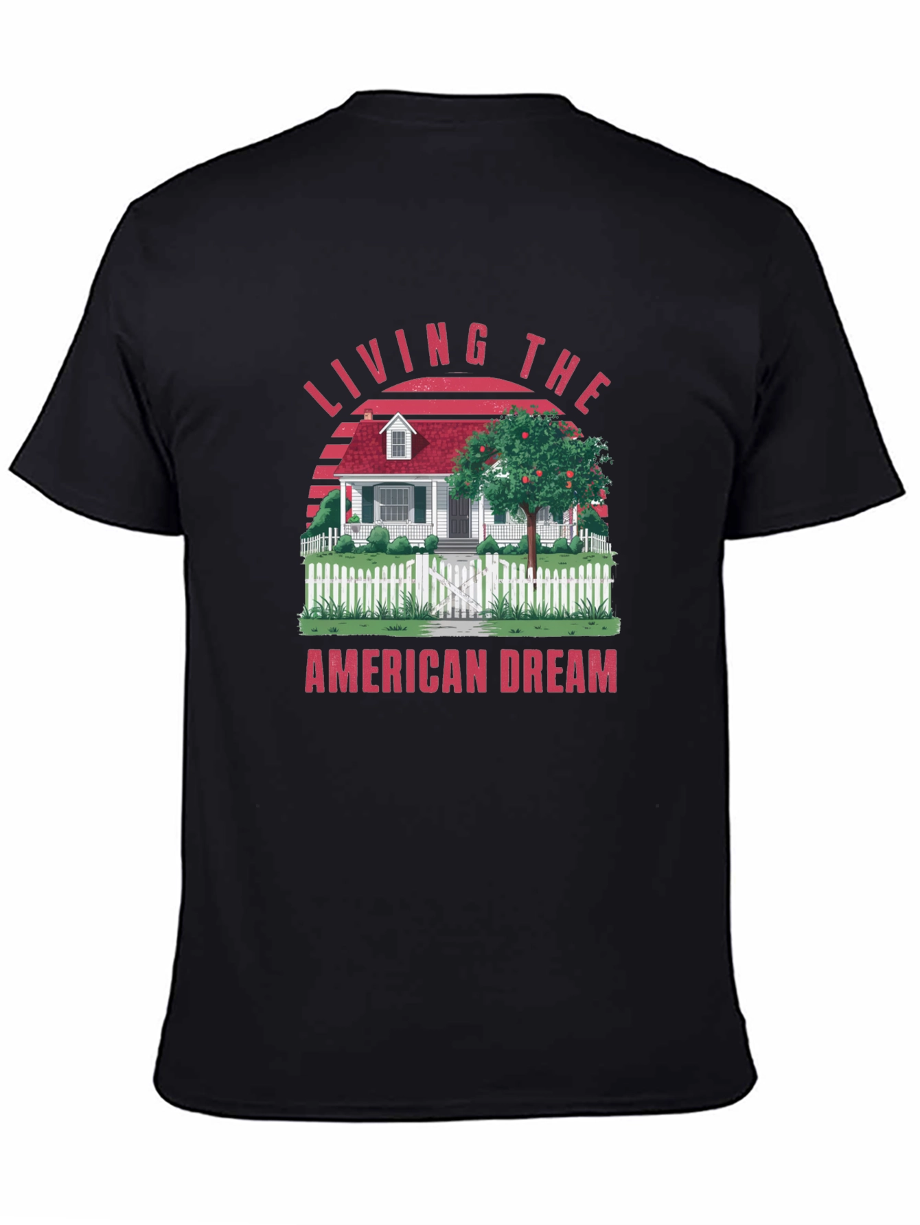 Living the American Dream Graphic T-Shirt