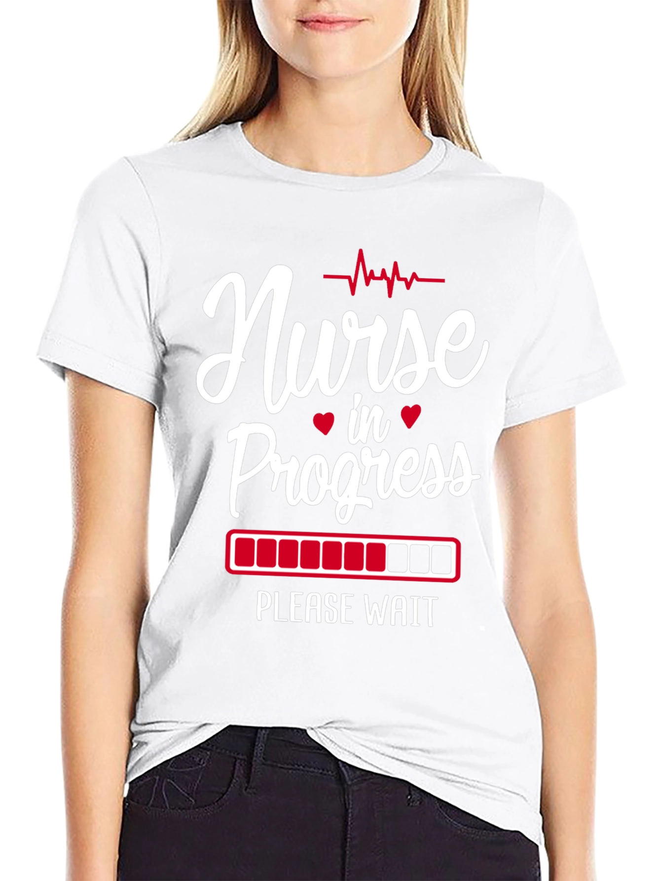 Nurse in Progress T-Shirt - Funny Nursing Tee