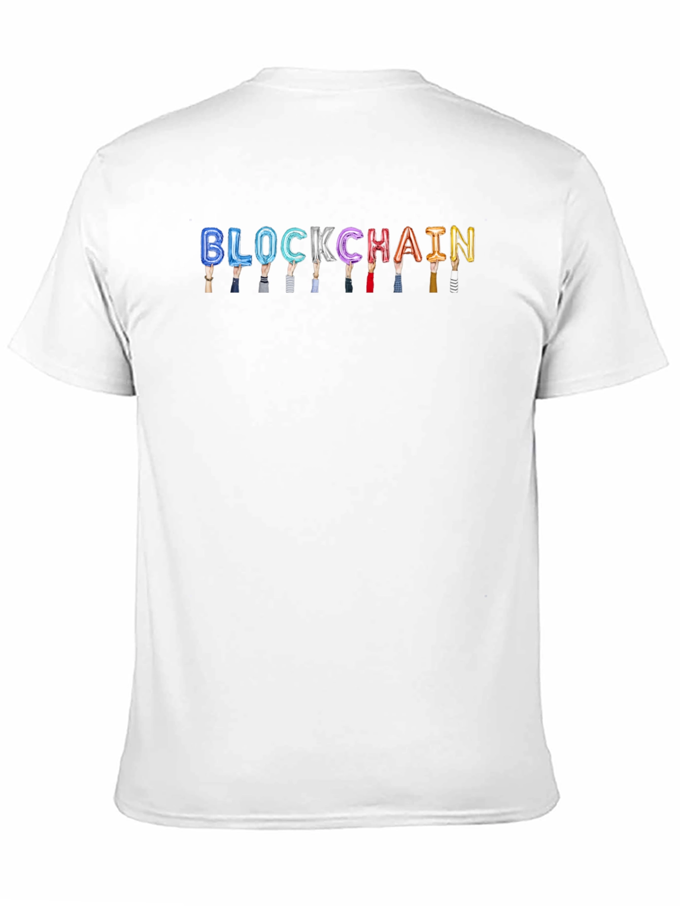 Blockchain Crypto Graphic Tee - Black