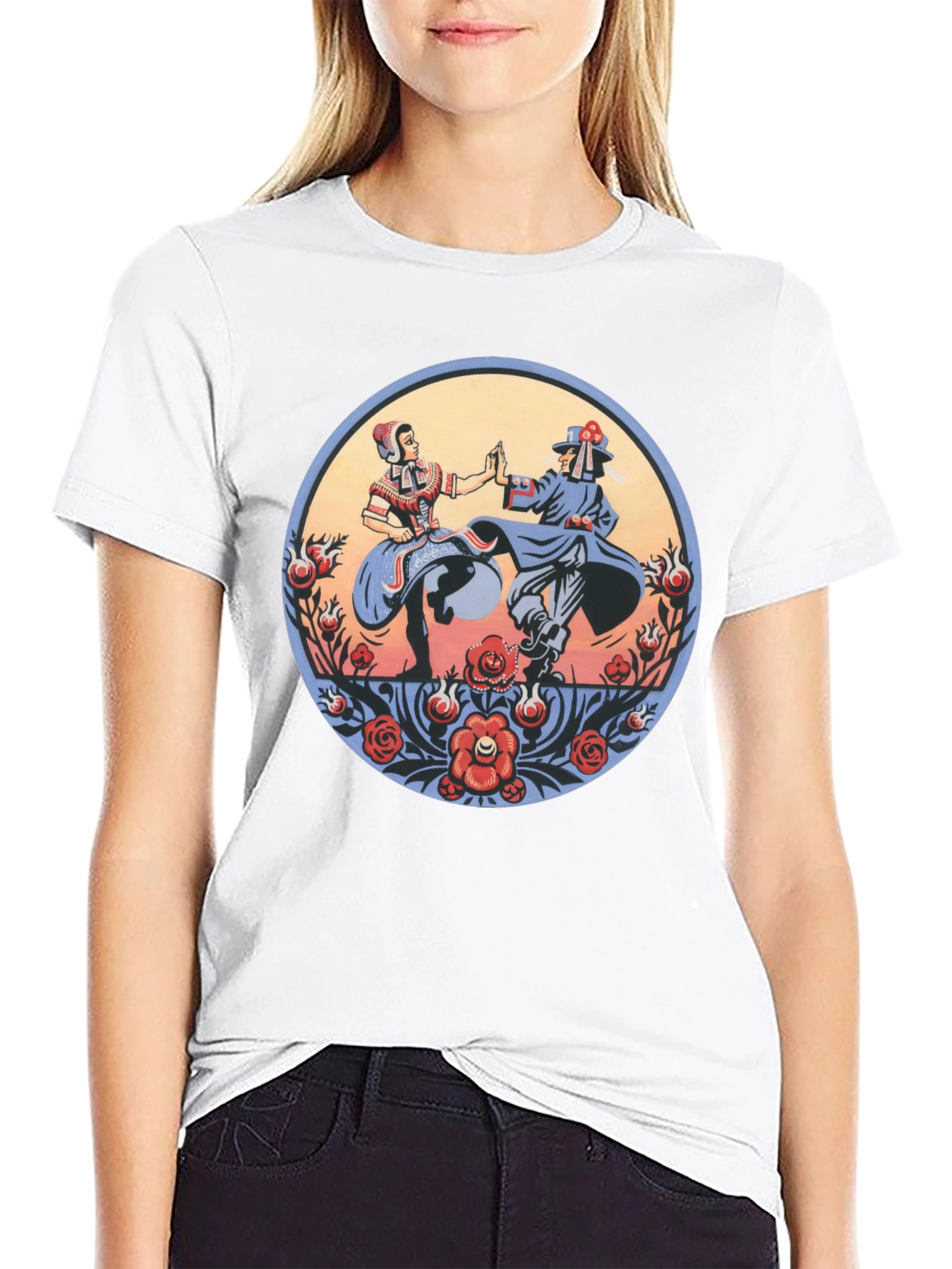 Folk Dance Graphic T-Shirt