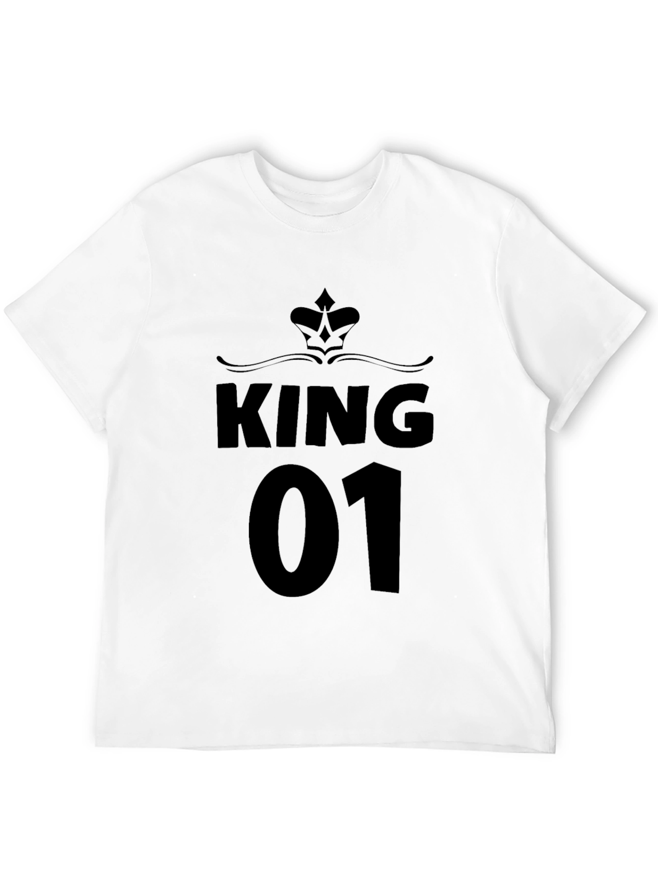 King 01 Graphic Print T-Shirt