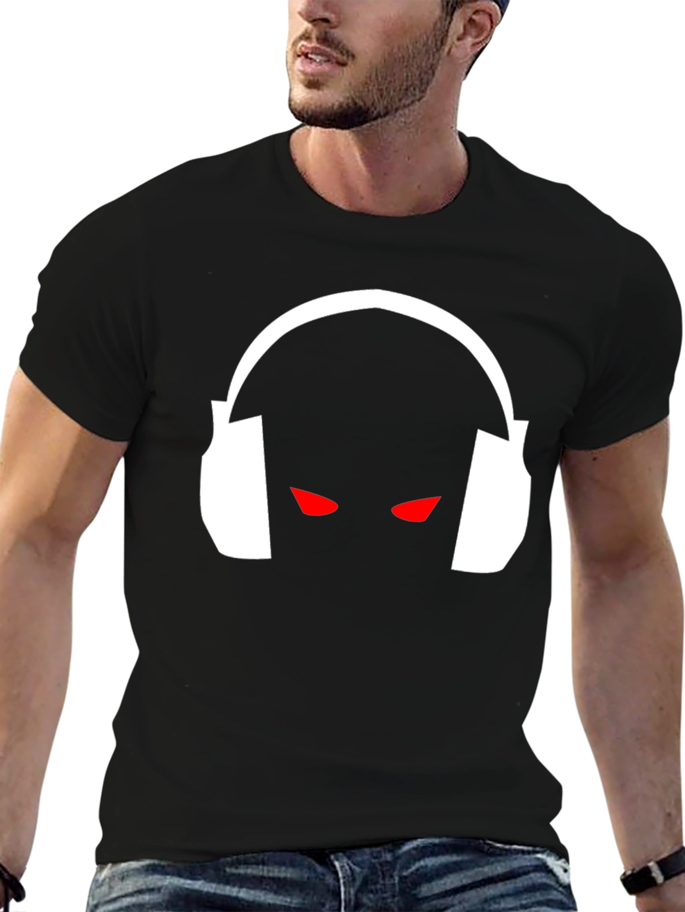 DJ Robot Headphone Graphic Tee