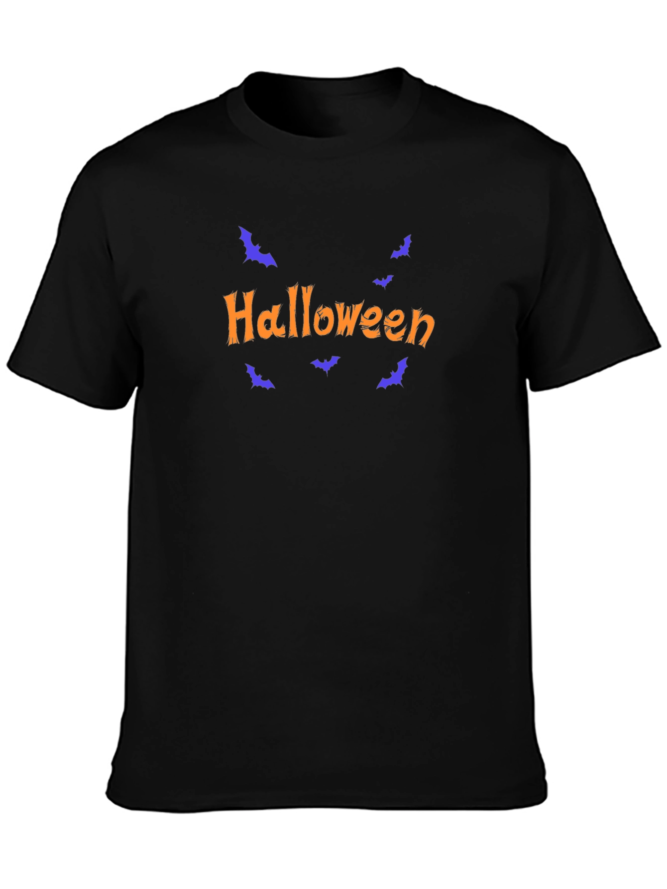Halloween Bats T-Shirt - Black