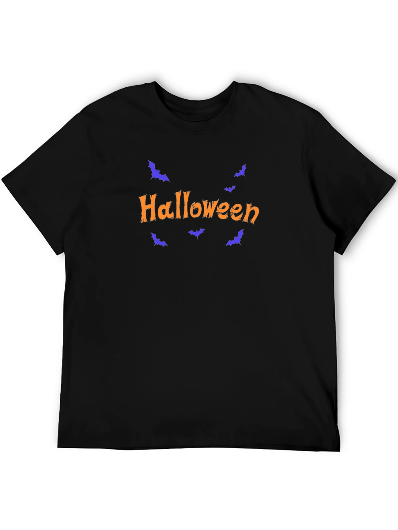 Halloween Bats T-Shirt - Black