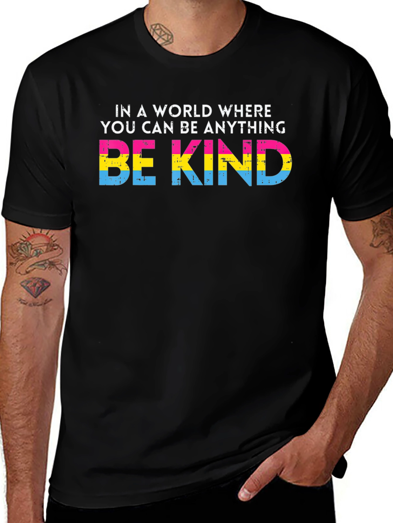 Be Kind Pansexual Pride T-Shirt