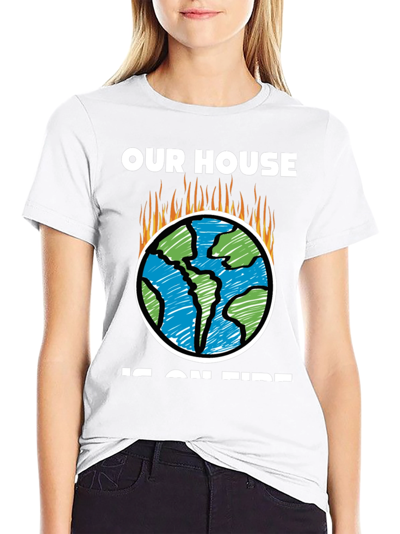 Our House Is On Fire Graphic Tee