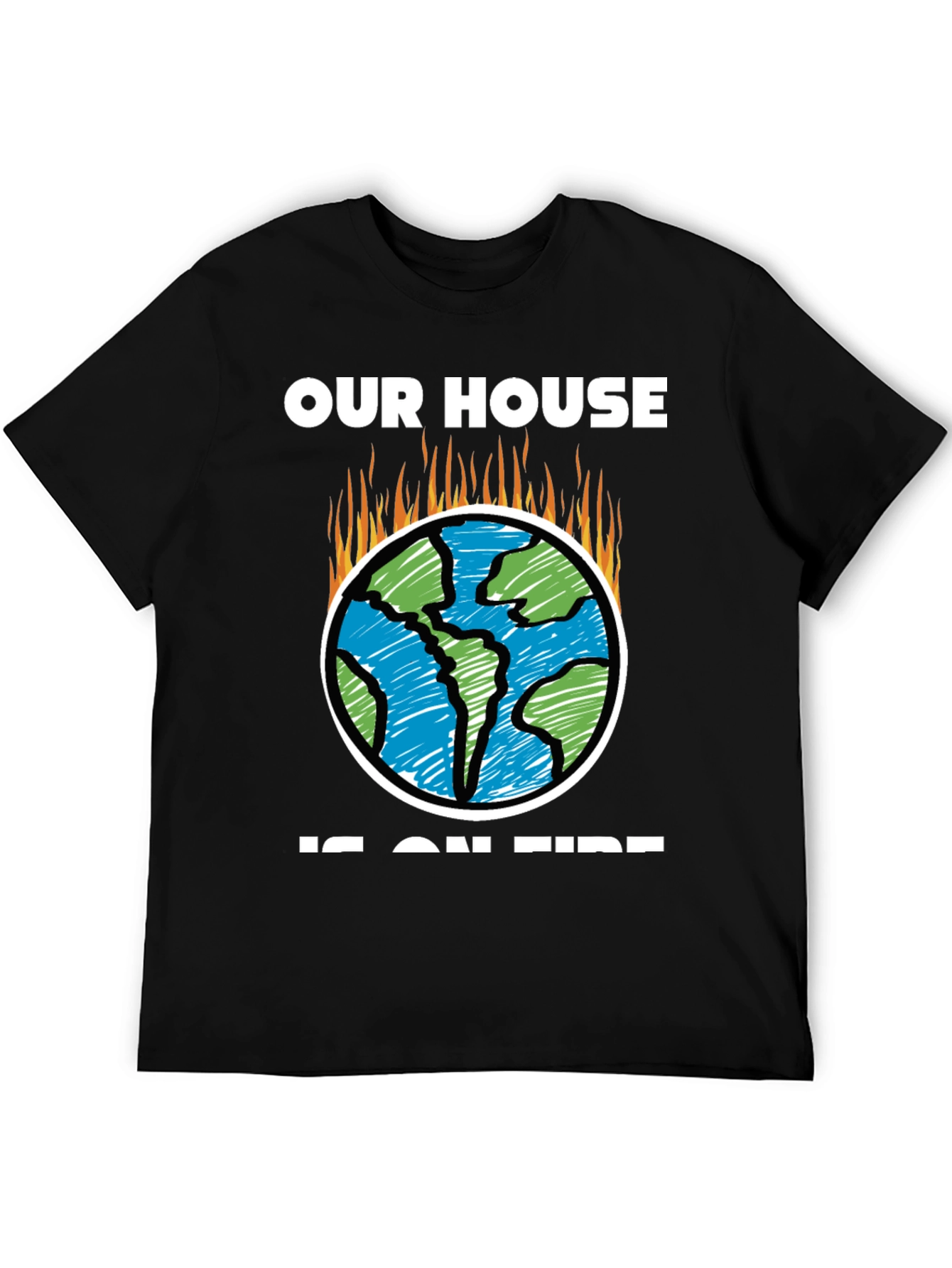 Our House Is On Fire Graphic Tee