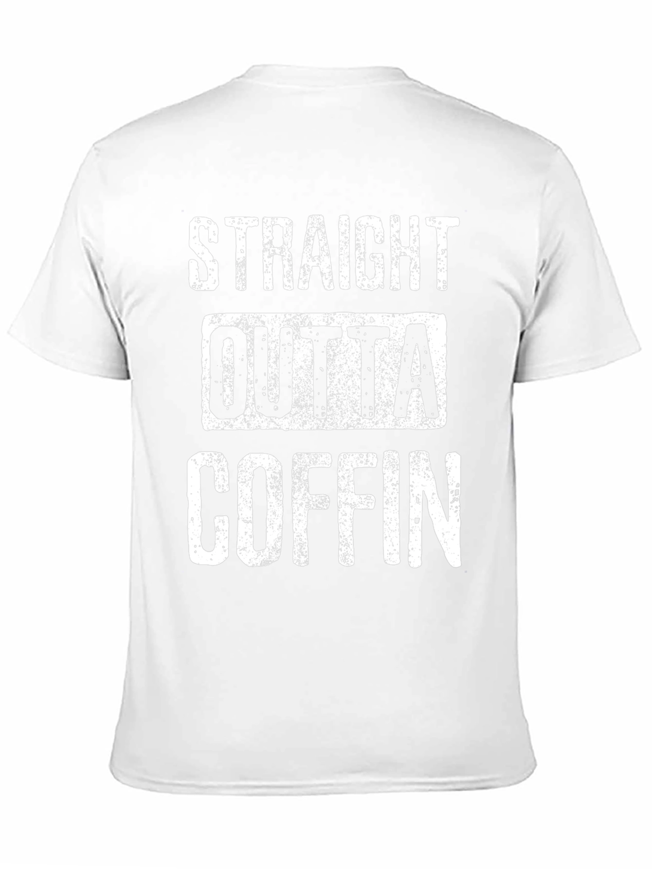 Straight Outta Coffin Graphic T-Shirt - Humor Tee