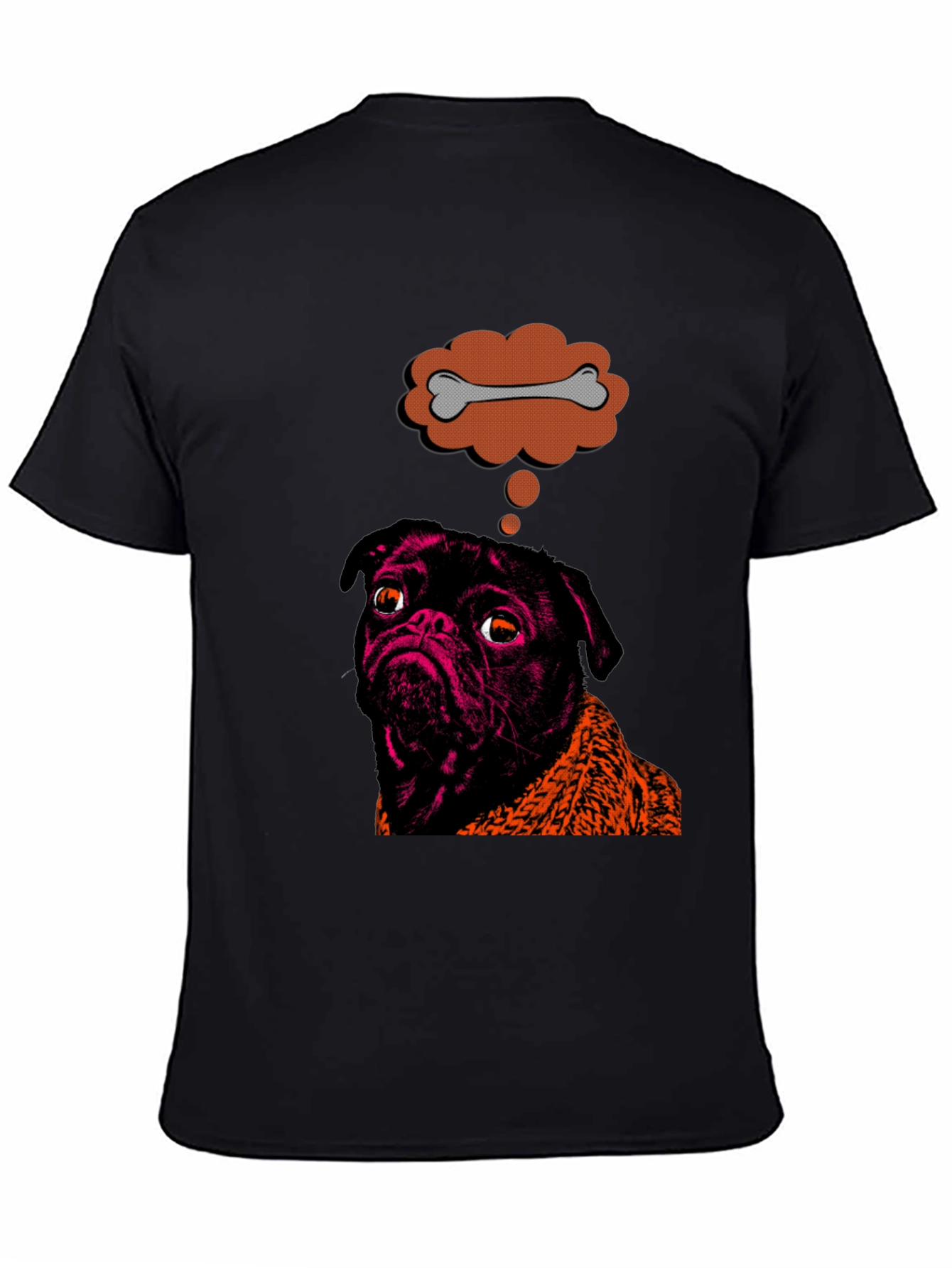 Pug Bone Dream T-Shirt – Funny Dog Lover Graphic Tee