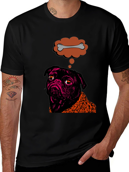 Pug Bone Dream T-Shirt – Funny Dog Lover Graphic Tee