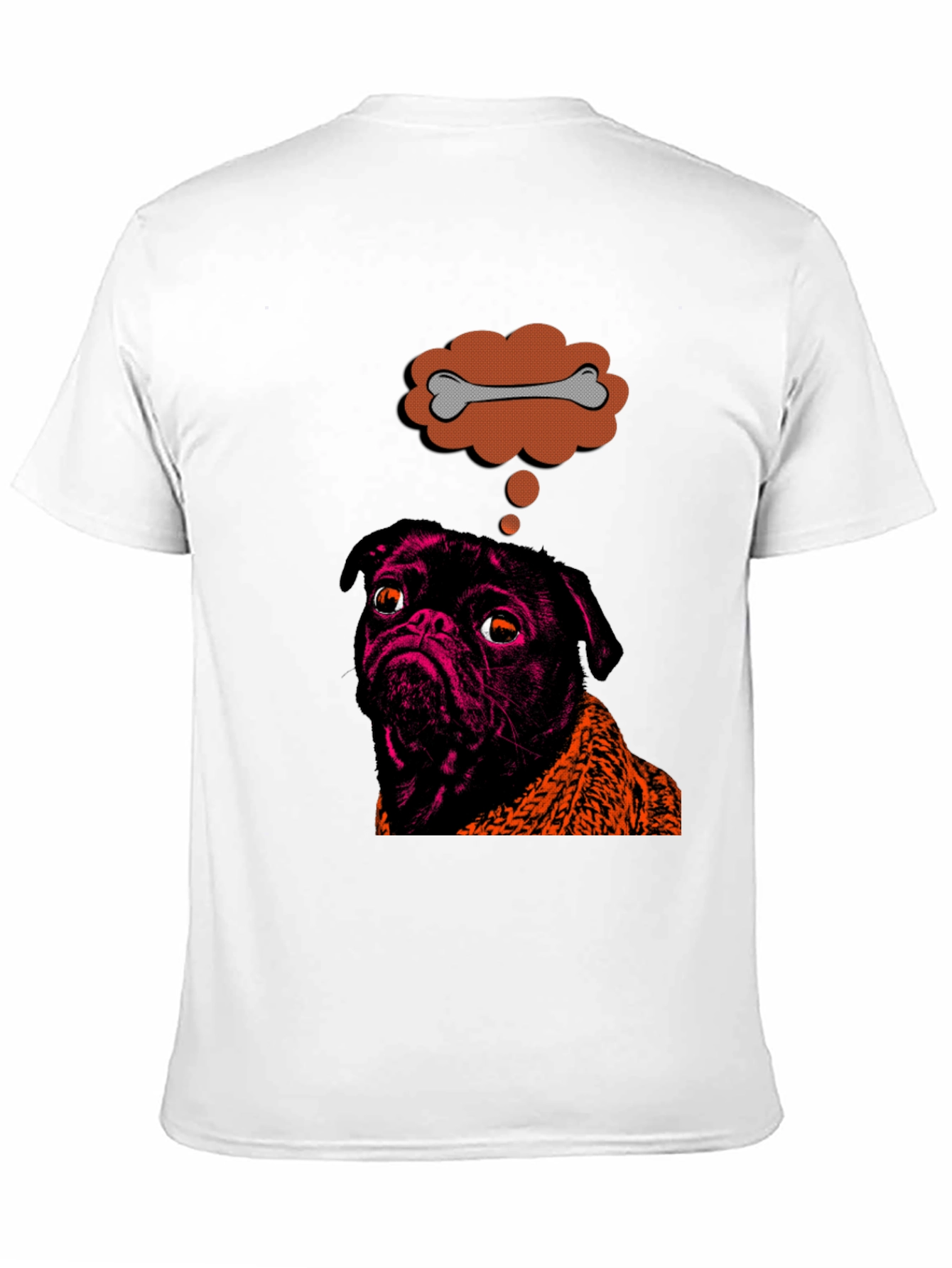 Pug Bone Dream T-Shirt – Funny Dog Lover Graphic Tee
