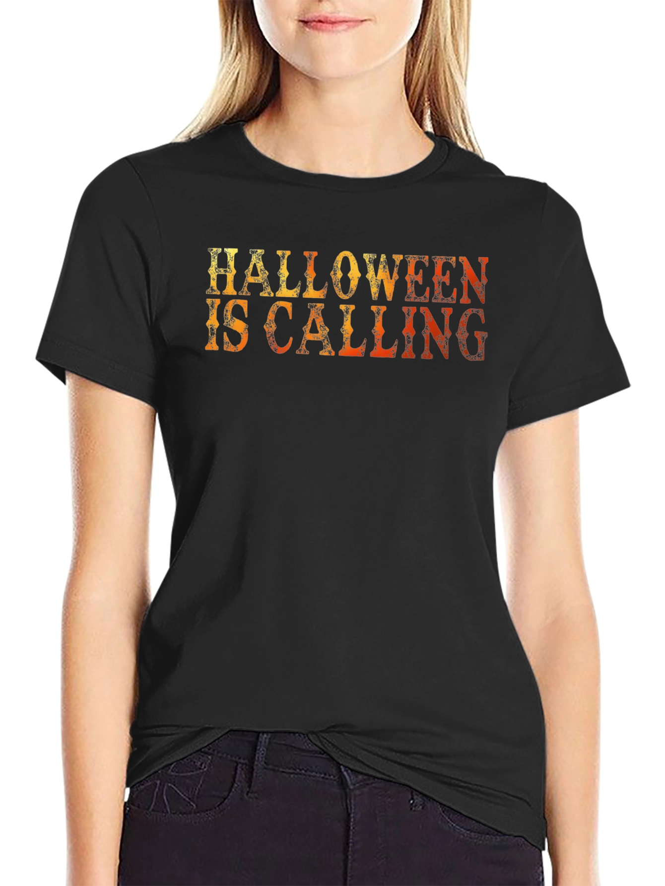 Halloween Is Calling Graphic T-Shirt