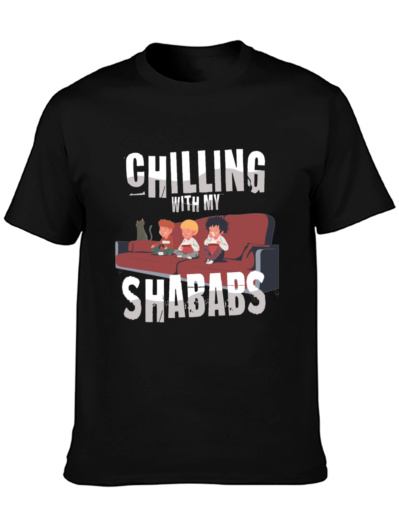 Chilling with My Shabads Graphic T-Shirt