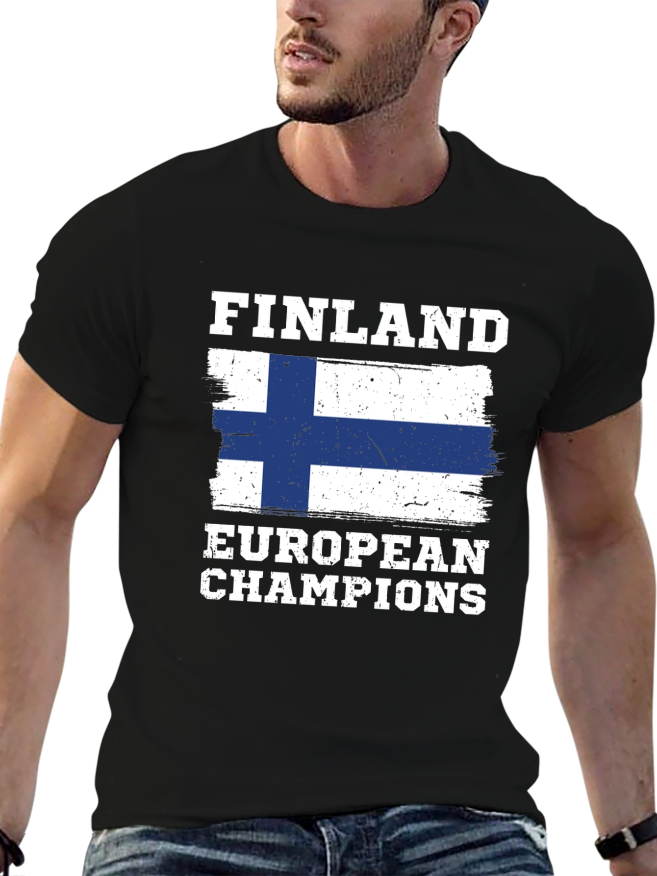 Finland European Champions Graphic T-Shirt