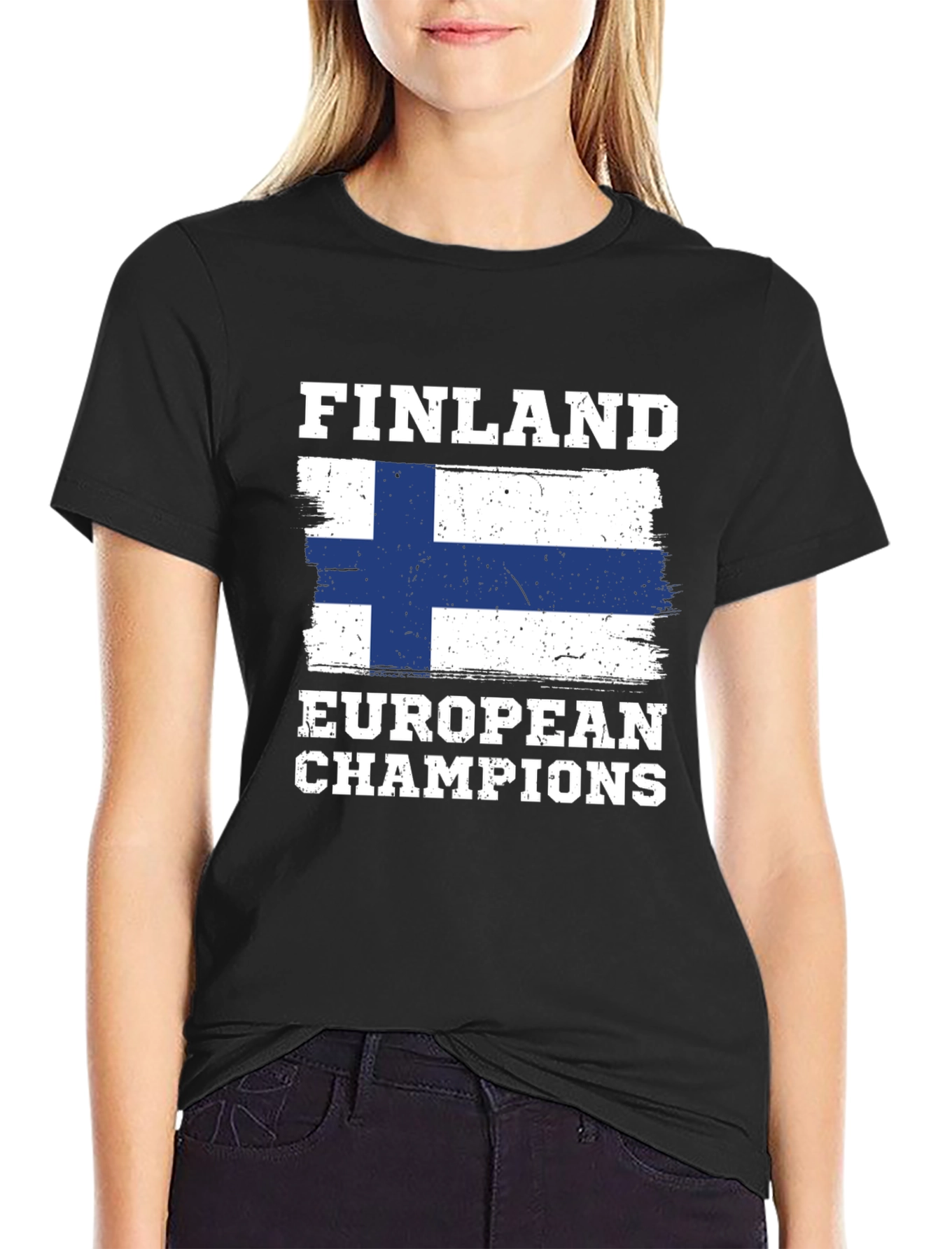 Finland European Champions Graphic T-Shirt