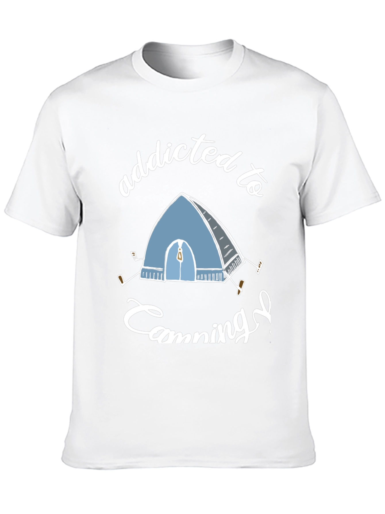 Addicted to Camping Graphic Tee
