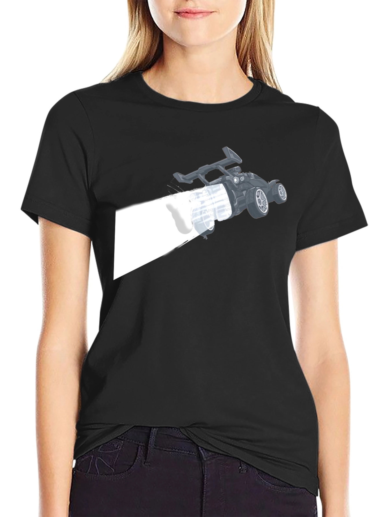 Rocket League Car Black T-Shirt