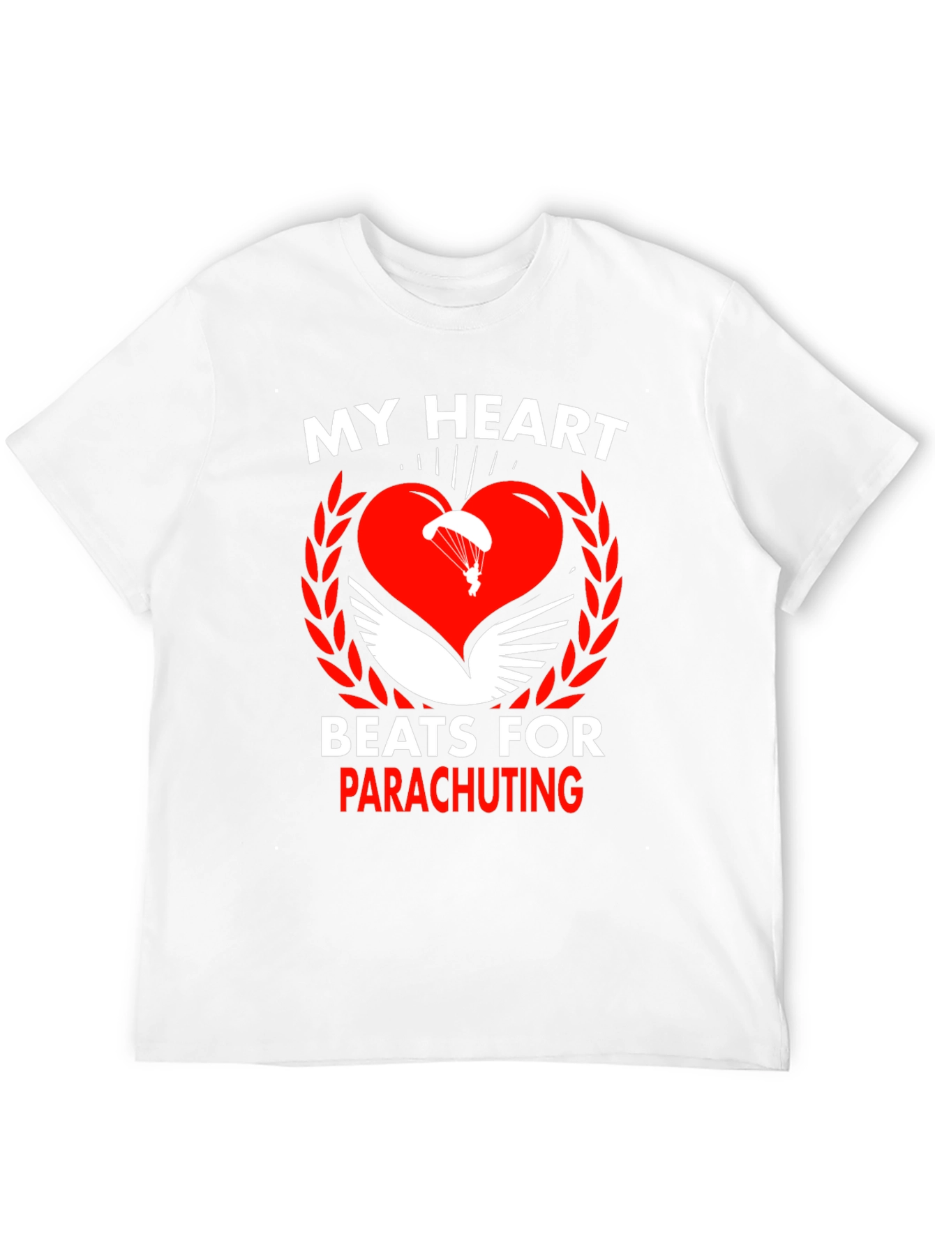 Parachuting Heart T-Shirt
