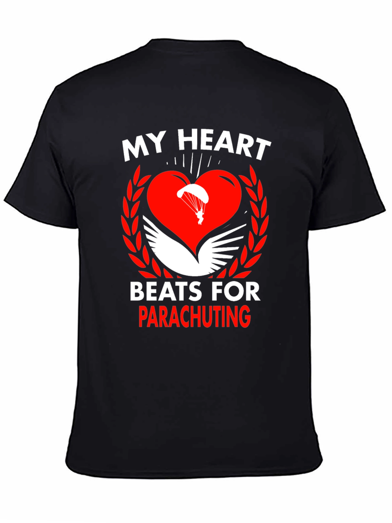 Parachuting Heart T-Shirt