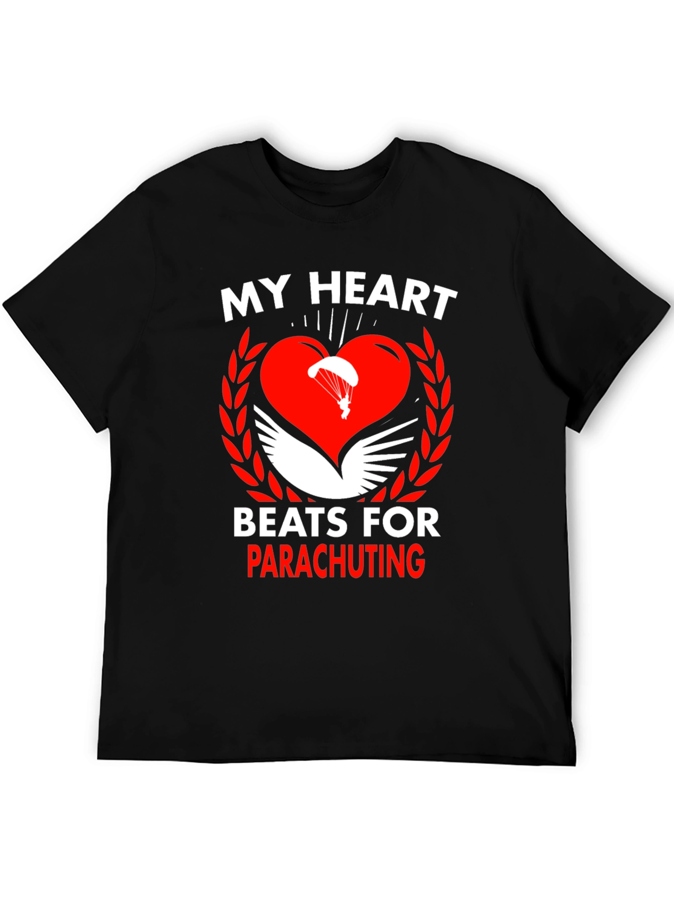 Parachuting Heart T-Shirt
