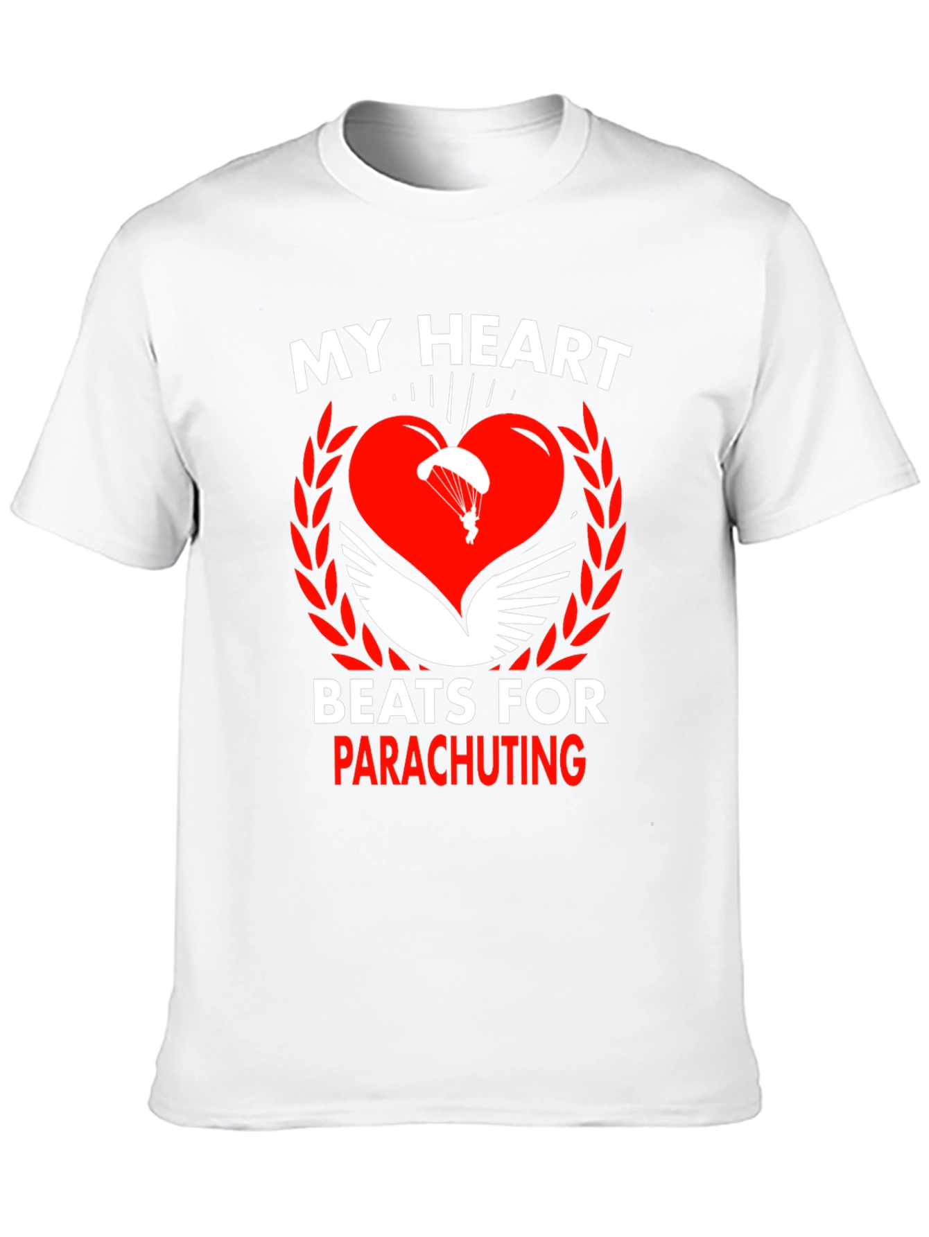 Parachuting Heart T-Shirt