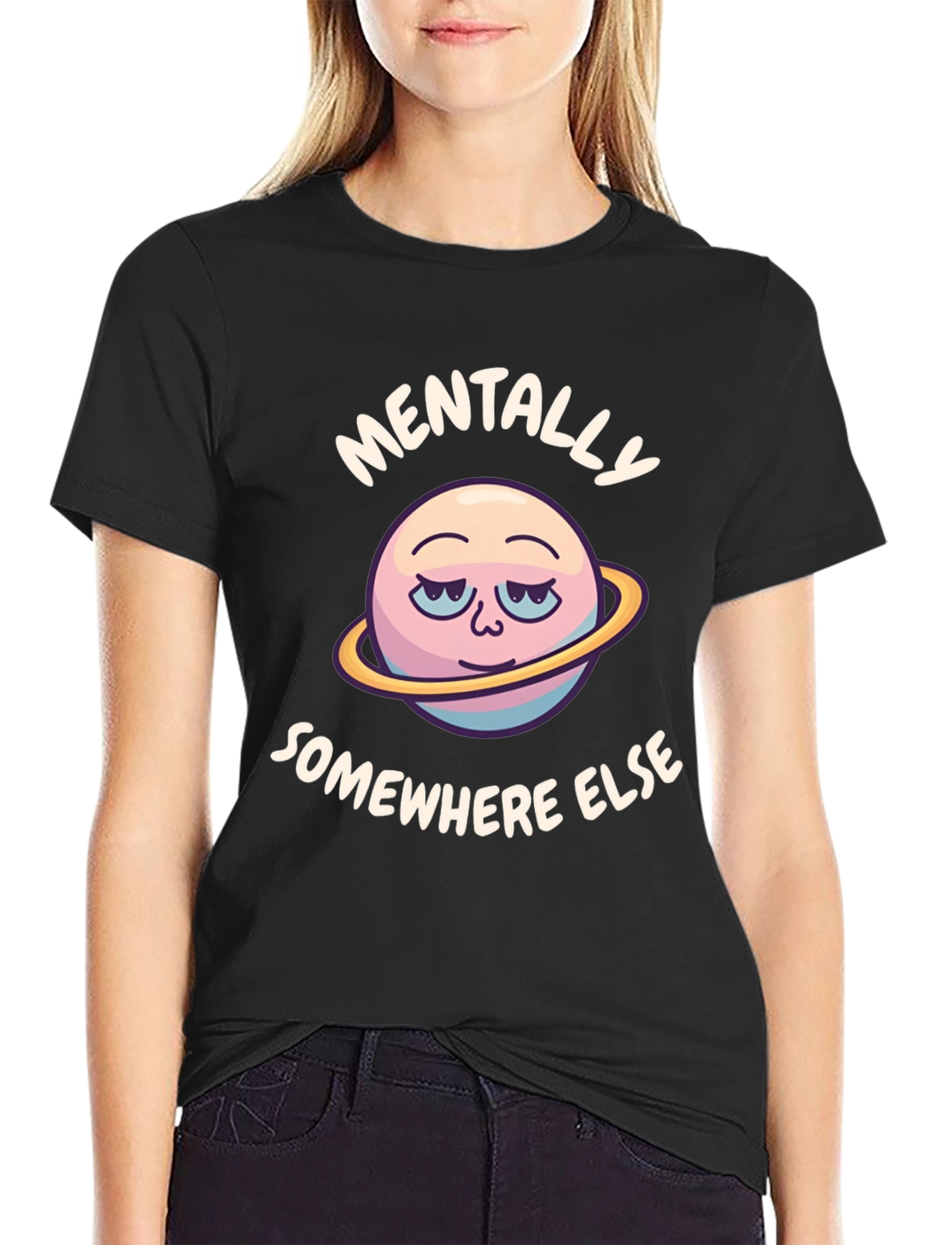 Mentally Somewhere Else Graphic Tee