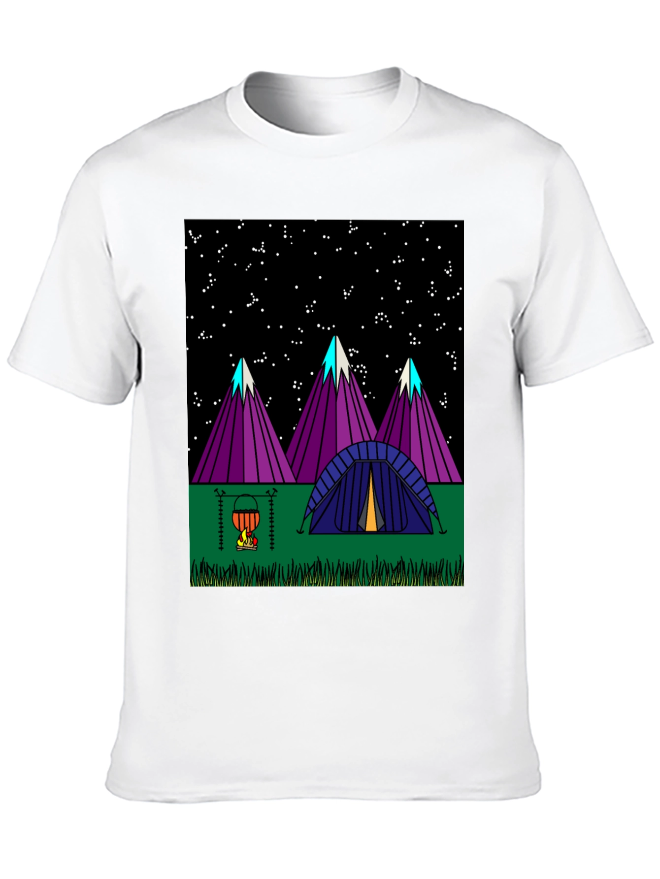 Camping Adventure Graphic Tee