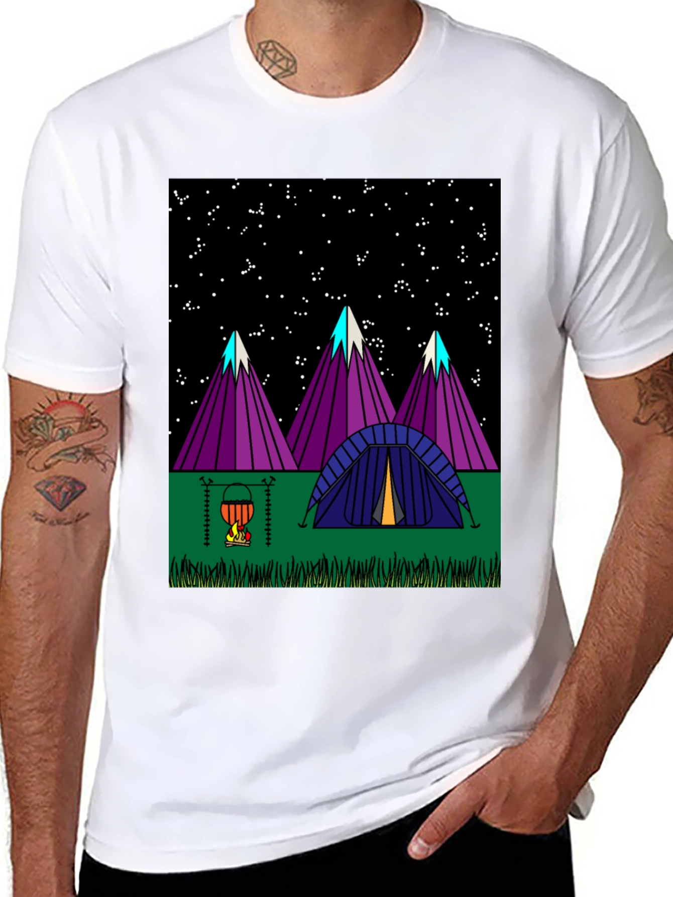 Camping Adventure Graphic Tee