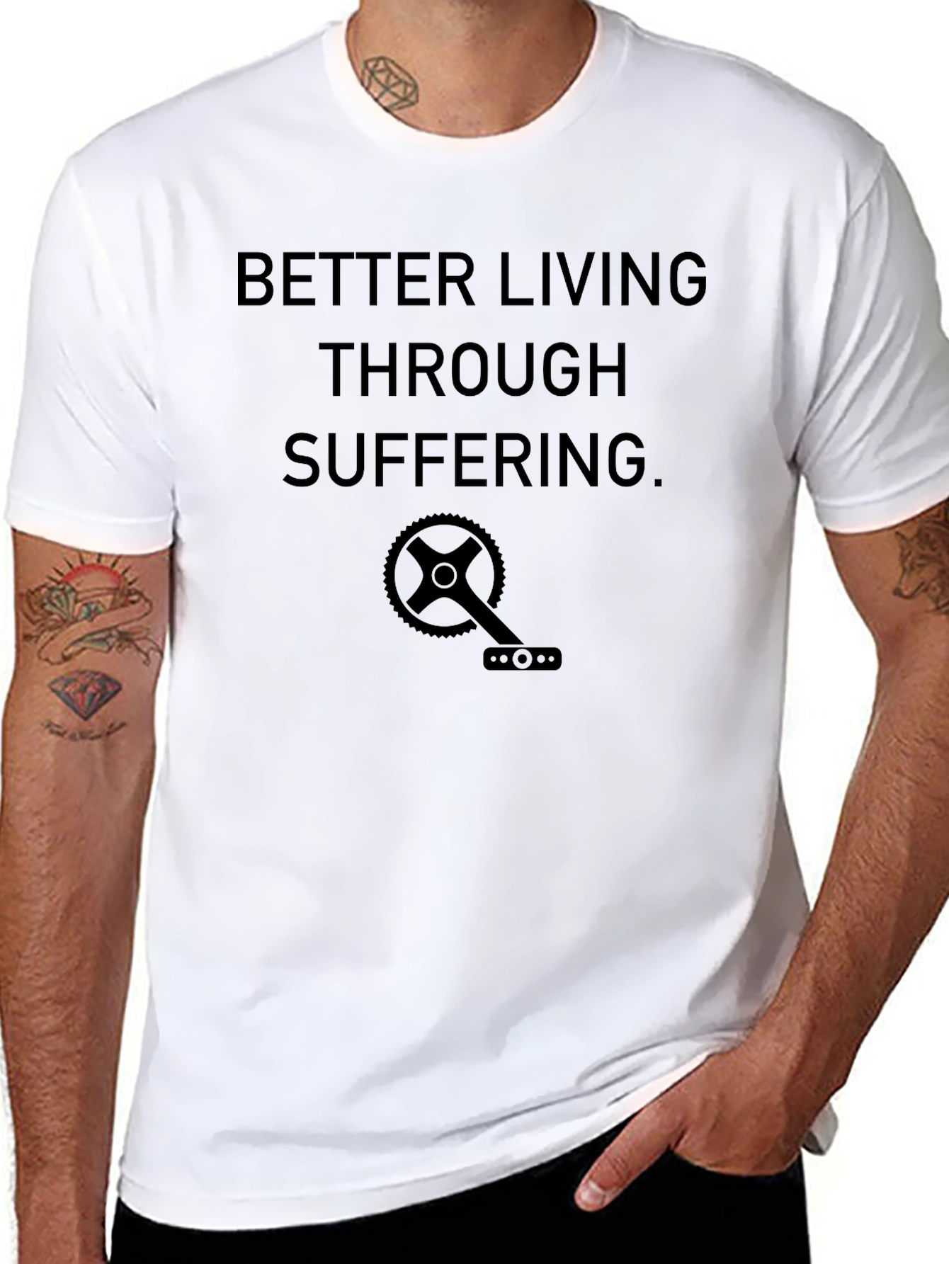 Better Living Through Suffering T-Shirt