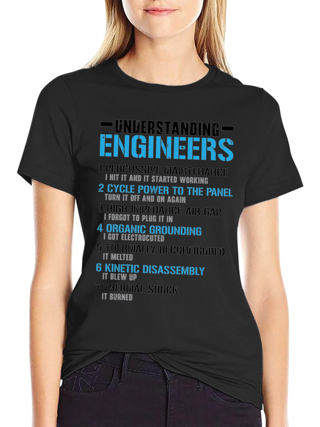 Engineer Humor T-Shirt - Understanding Engineers