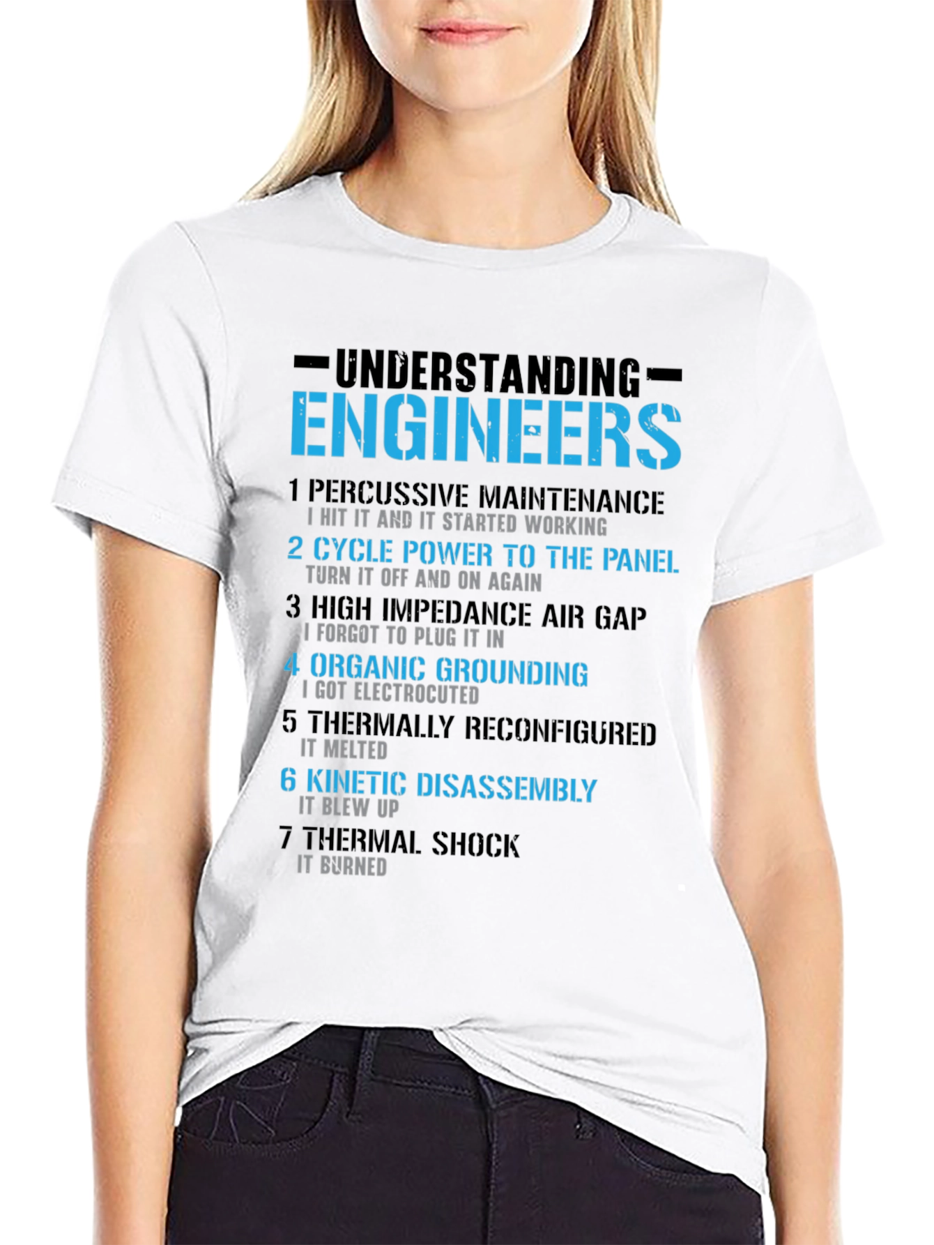 Engineer Humor T-Shirt - Understanding Engineers