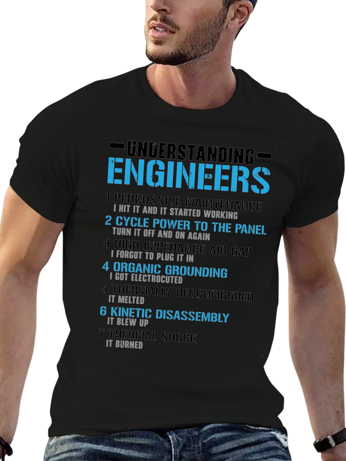 Engineer Humor T-Shirt - Understanding Engineers