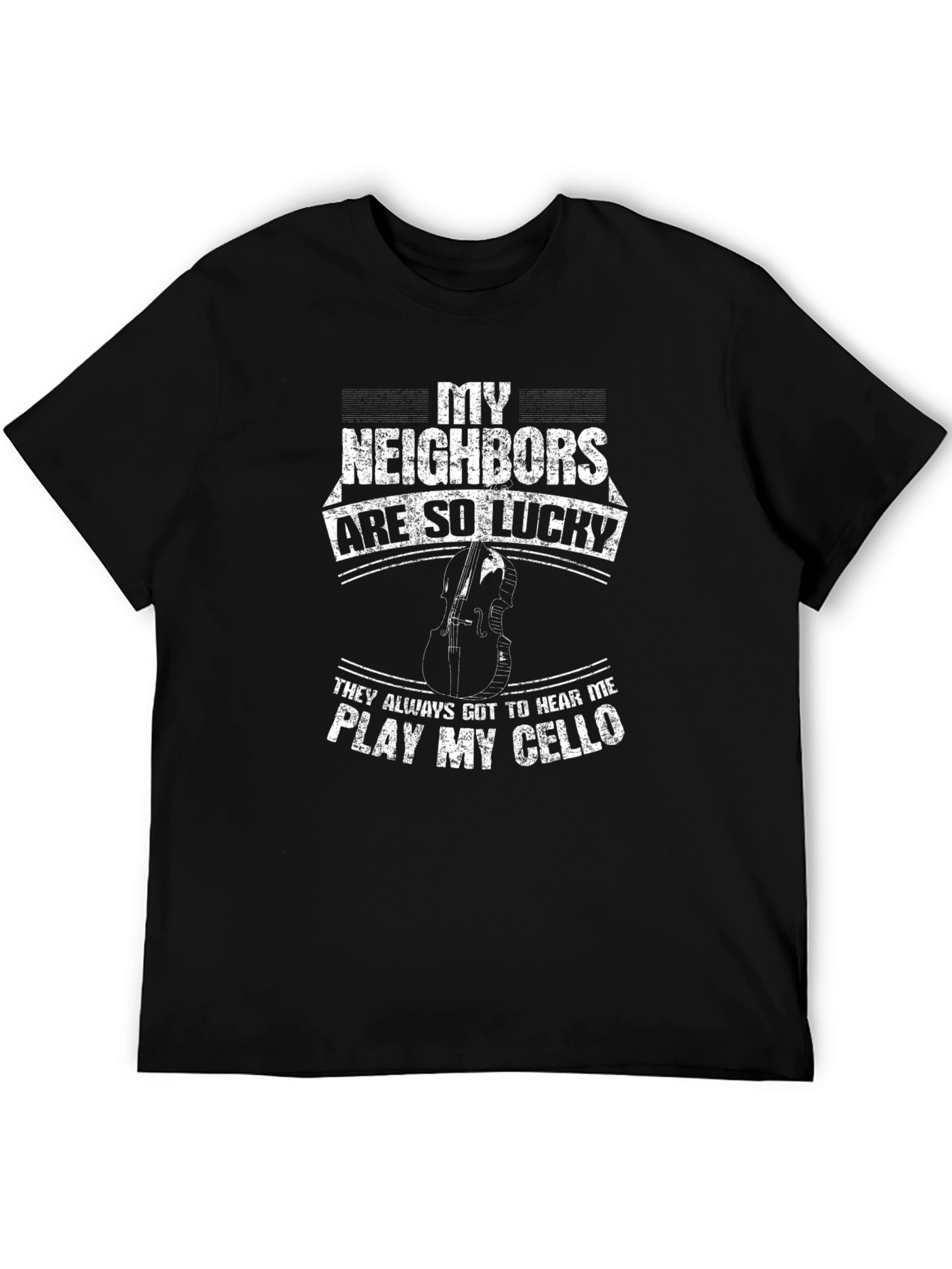 Funny Cello Player T-Shirt - Lucky Neighbors