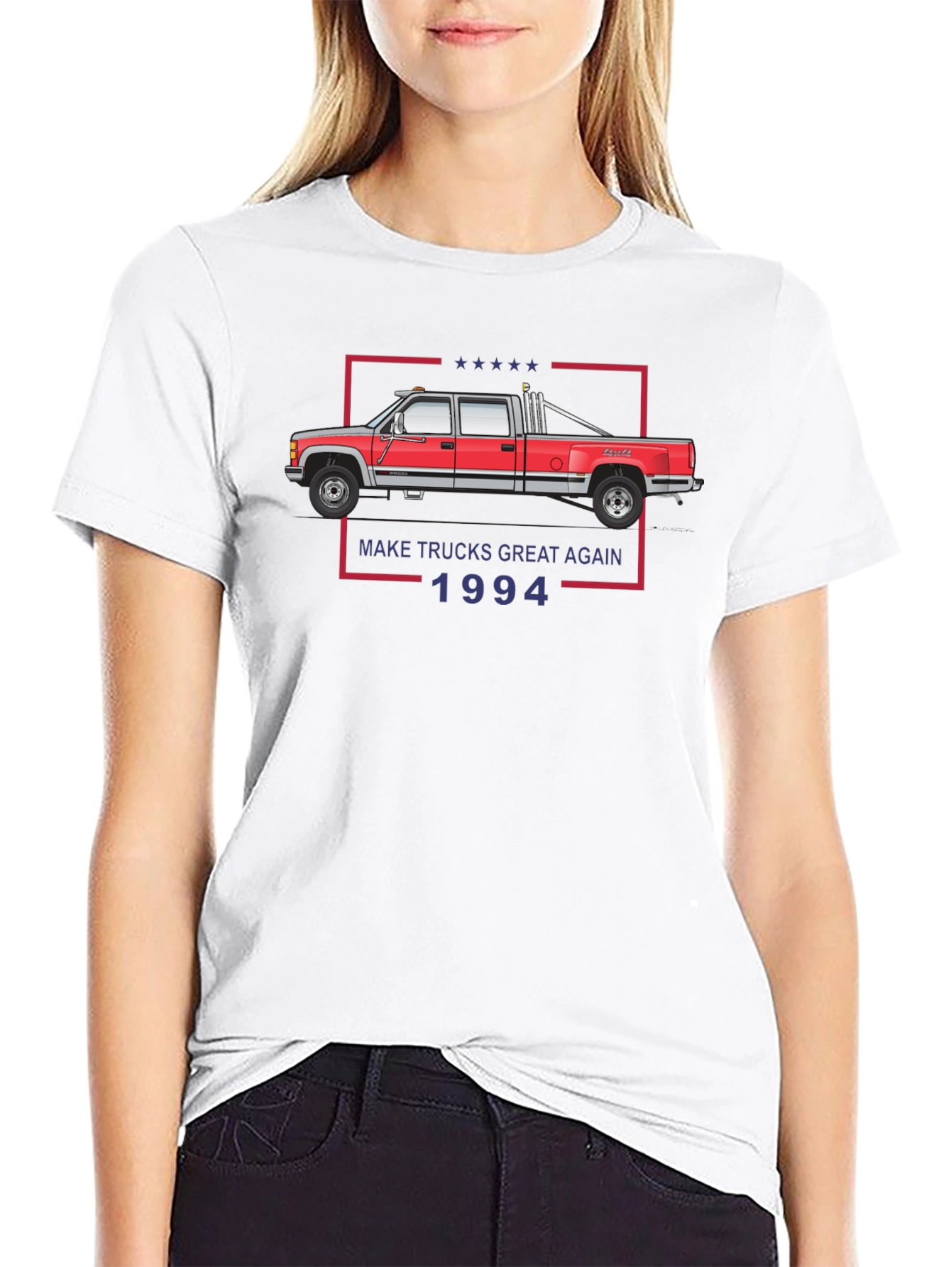 Make Trucks Great Again 1994 Black T-Shirt