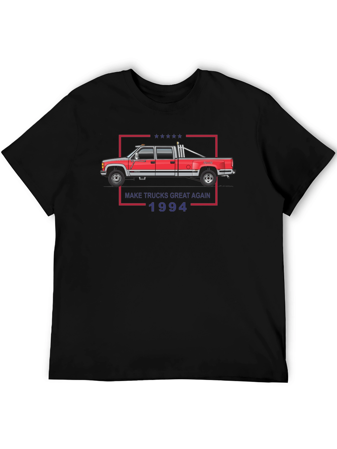Make Trucks Great Again 1994 Black T-Shirt
