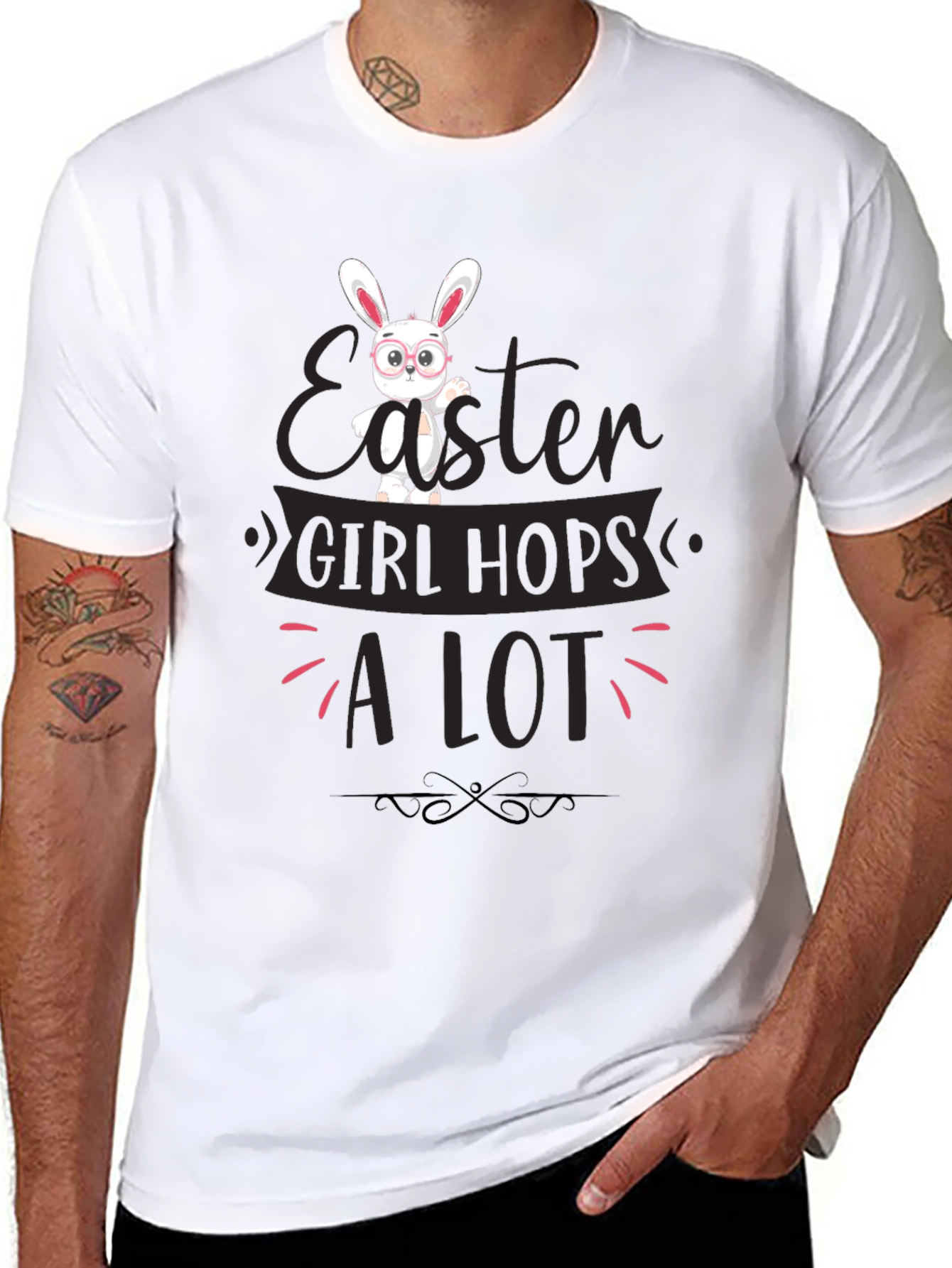 Easter Girl Bunny T-Shirt